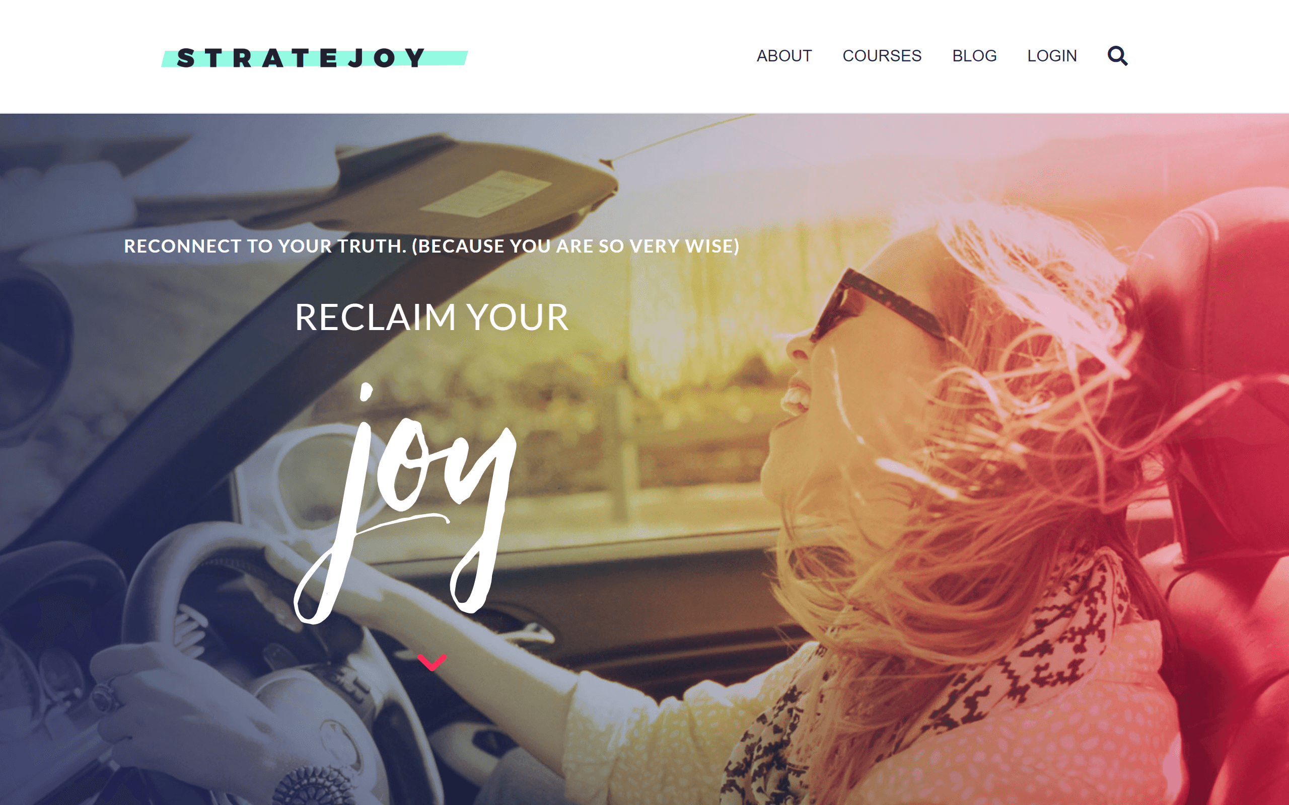 Stratejoy Coaching Website