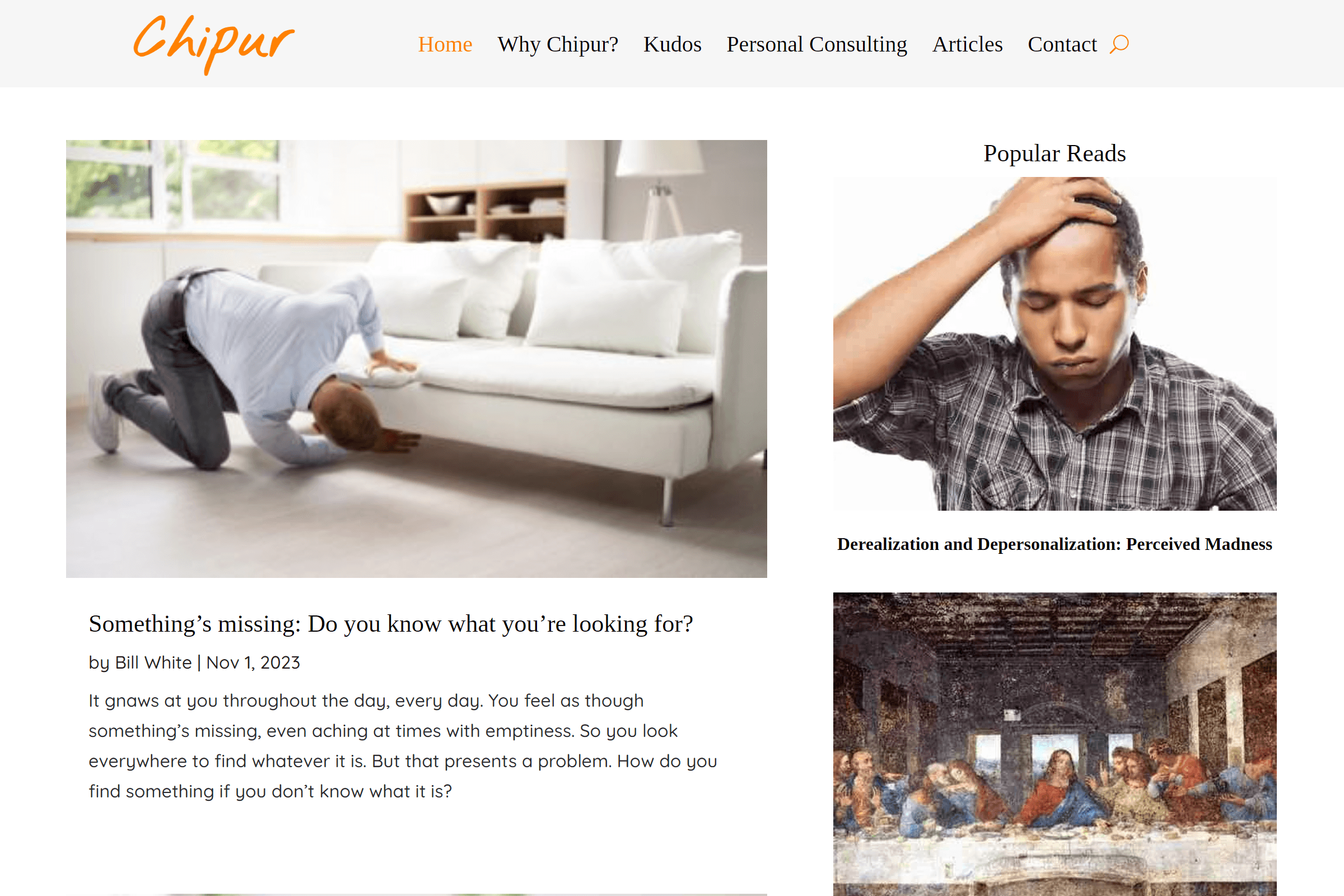 Chipur Healing for Depression, Anxiety, Bipolarity, Stress mental health blog