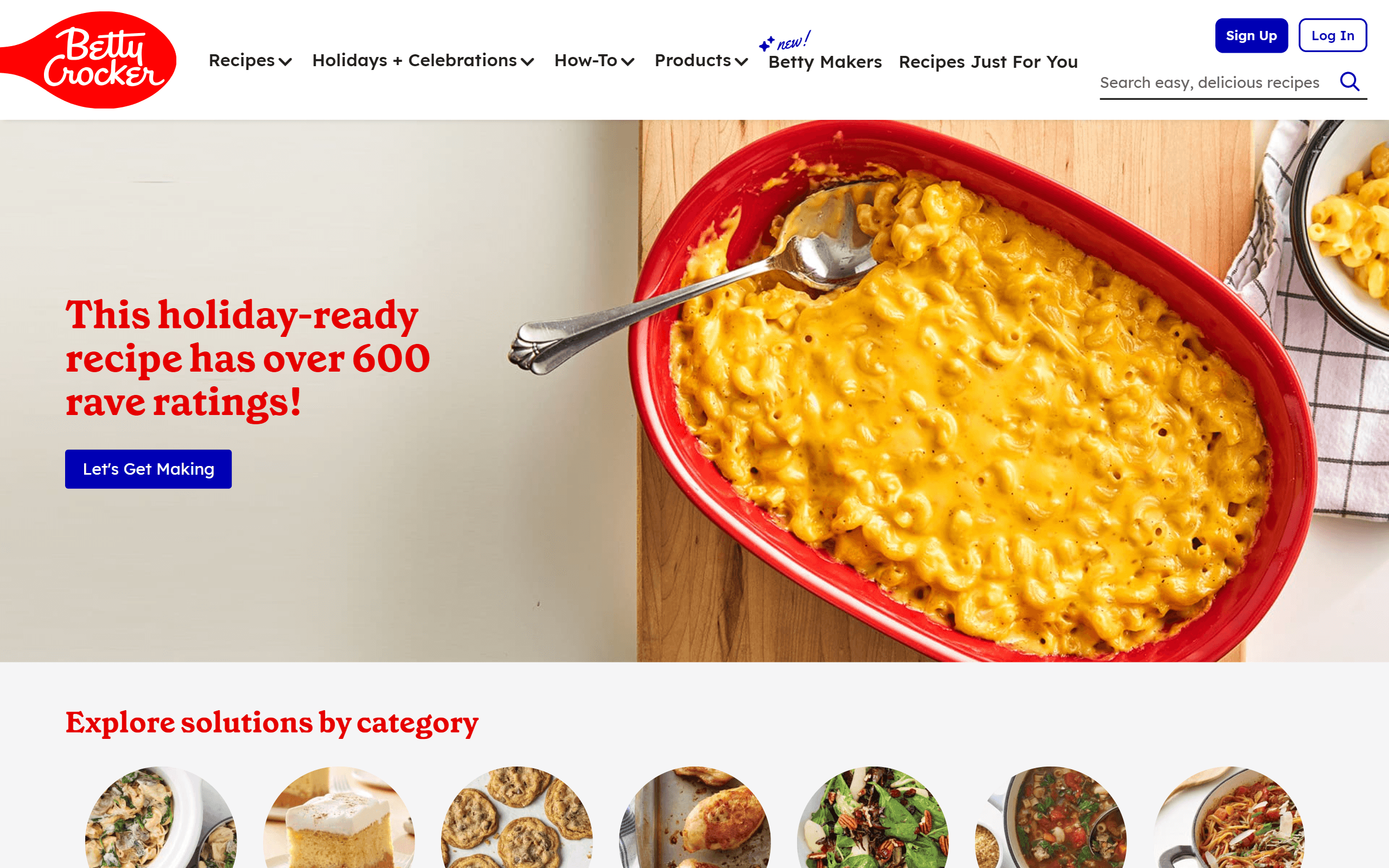 Betty Crocker Recipe Websites