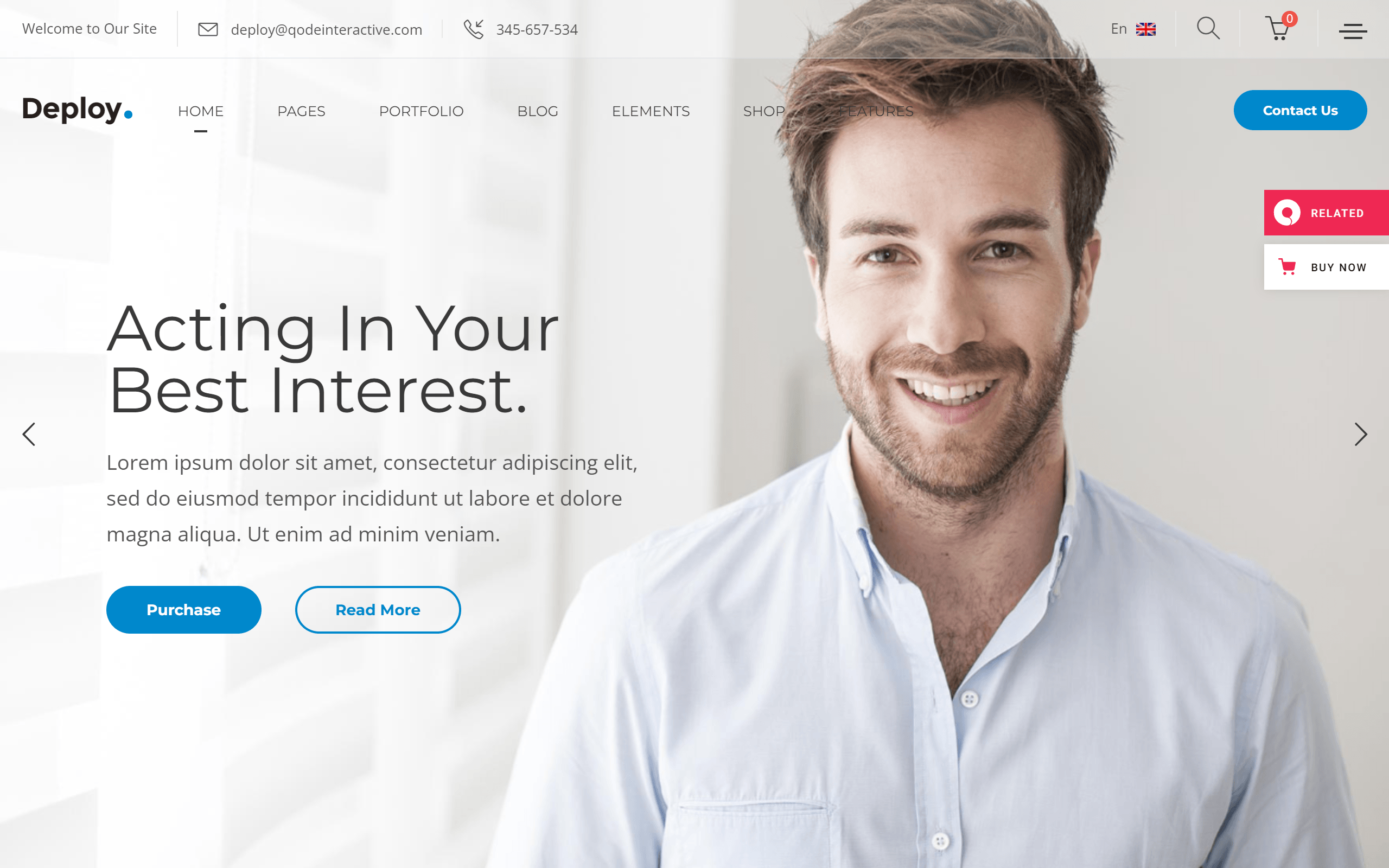 Deploy WordPress theme