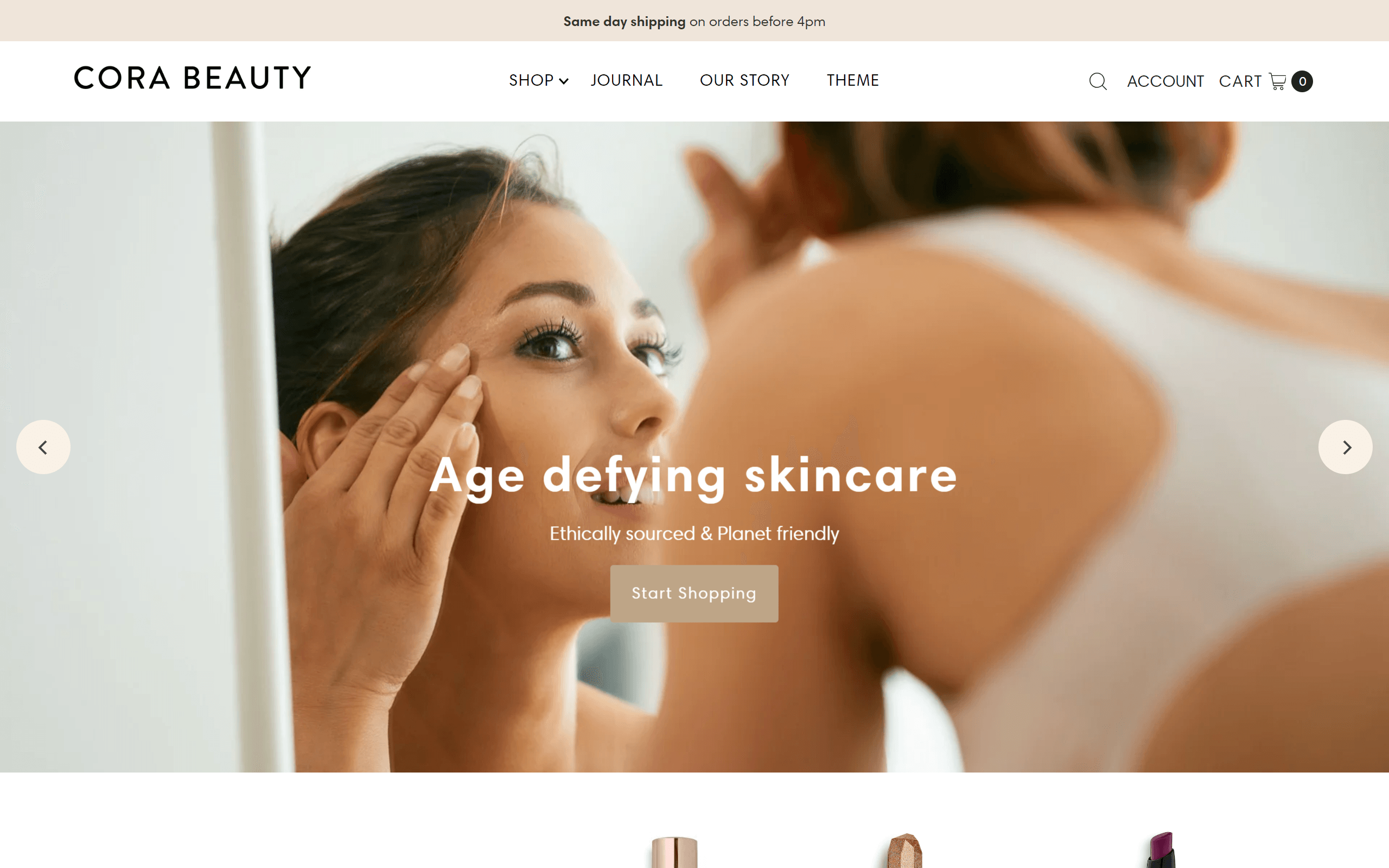 Vantage Shopify theme