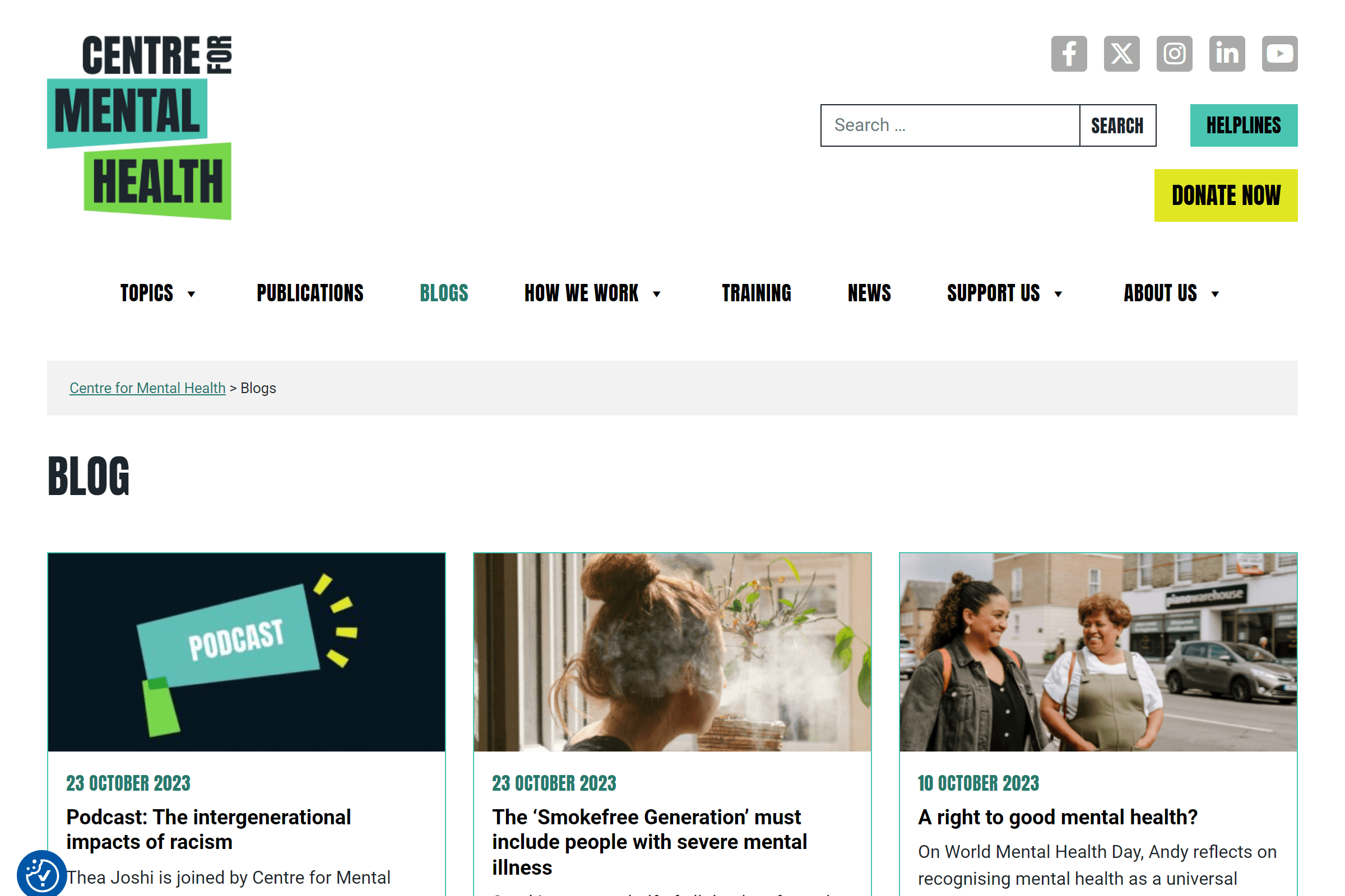 Centre for Mental Health Blog mental health blog