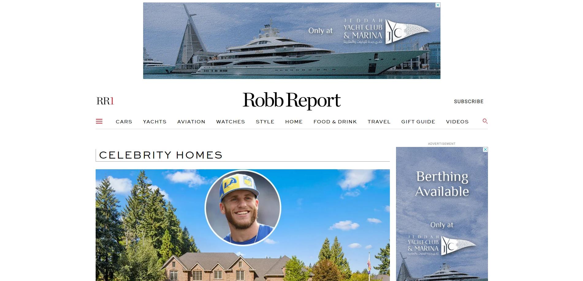 Dirt - Celebrity Homes real estate blog