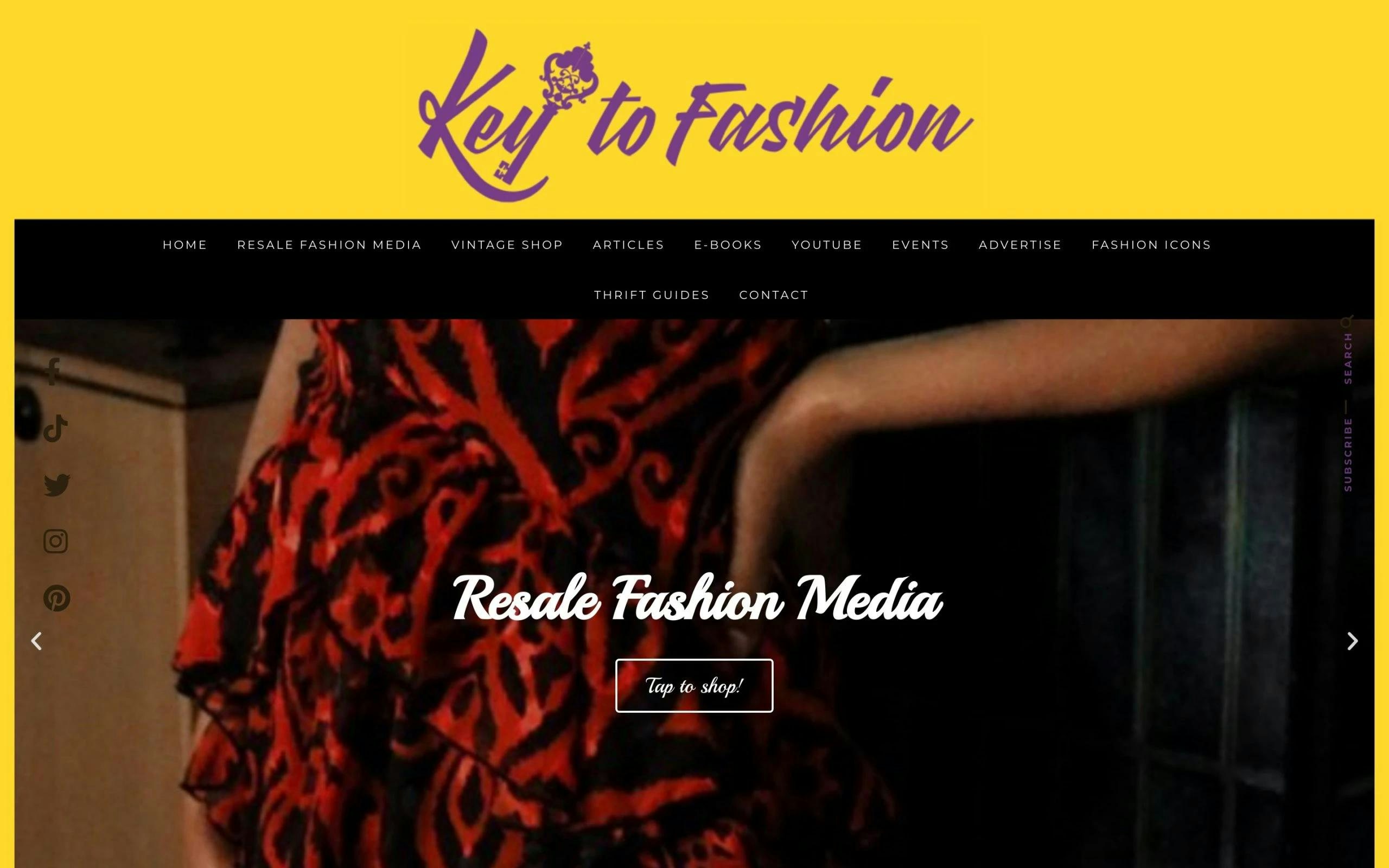 Key To Fashion thrift fashion blog