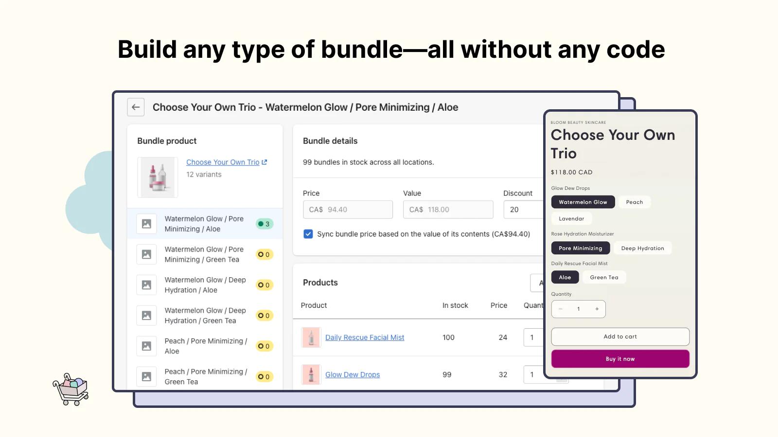 Simple Bundles & Kits Shopify App