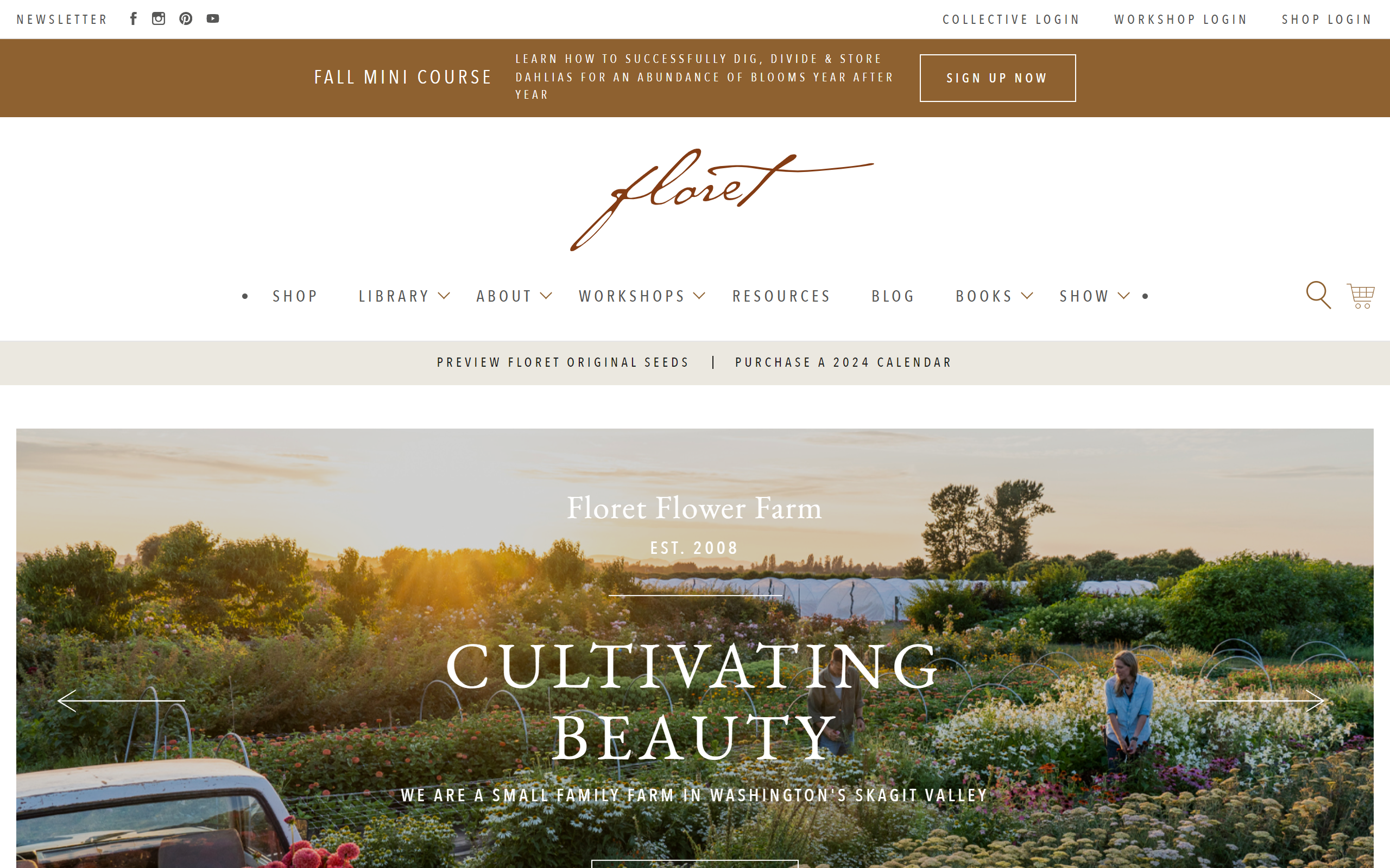 Floret Flowers gardening blog