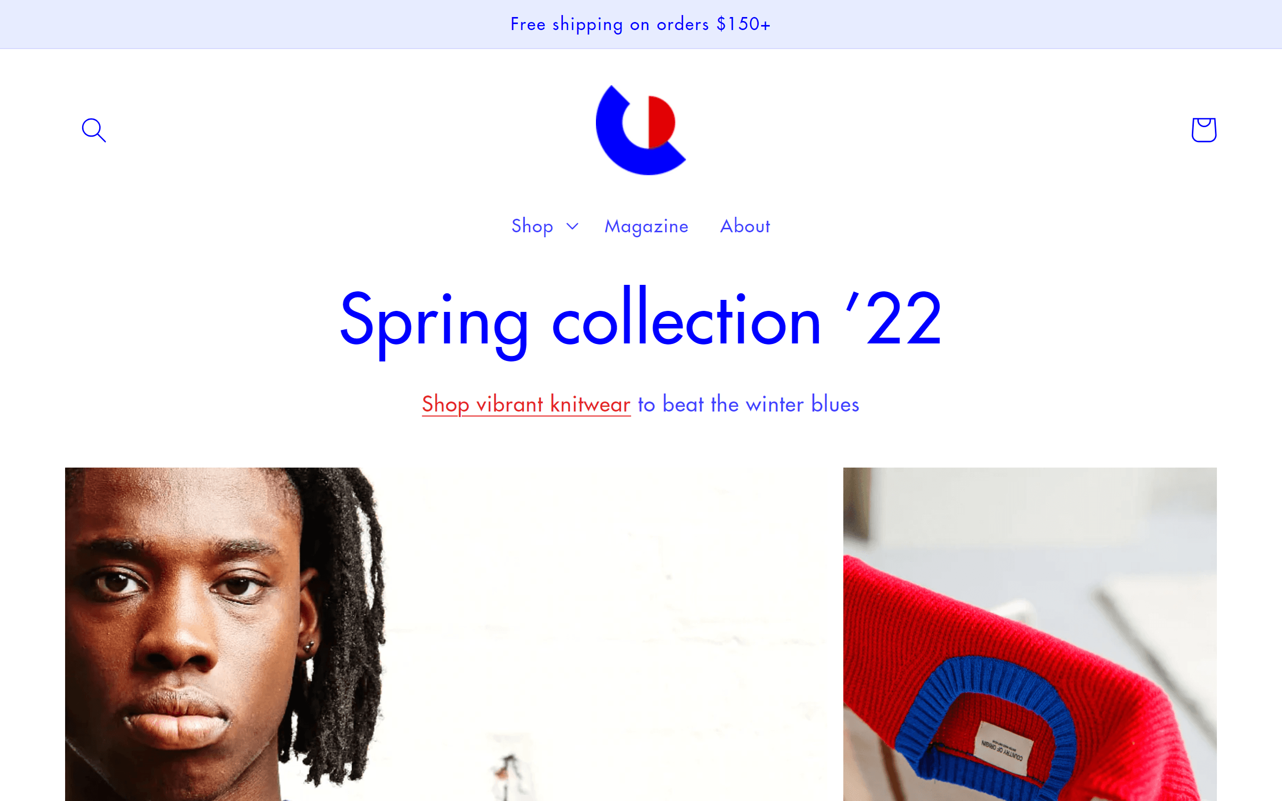 Colorblock Shopify theme