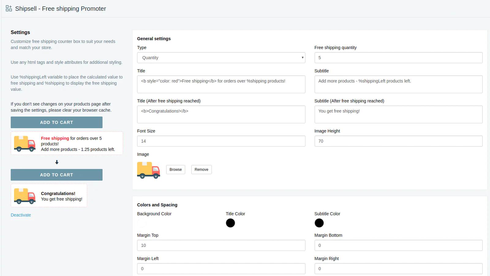 Ship: Free Shipping Calculator Shopify App