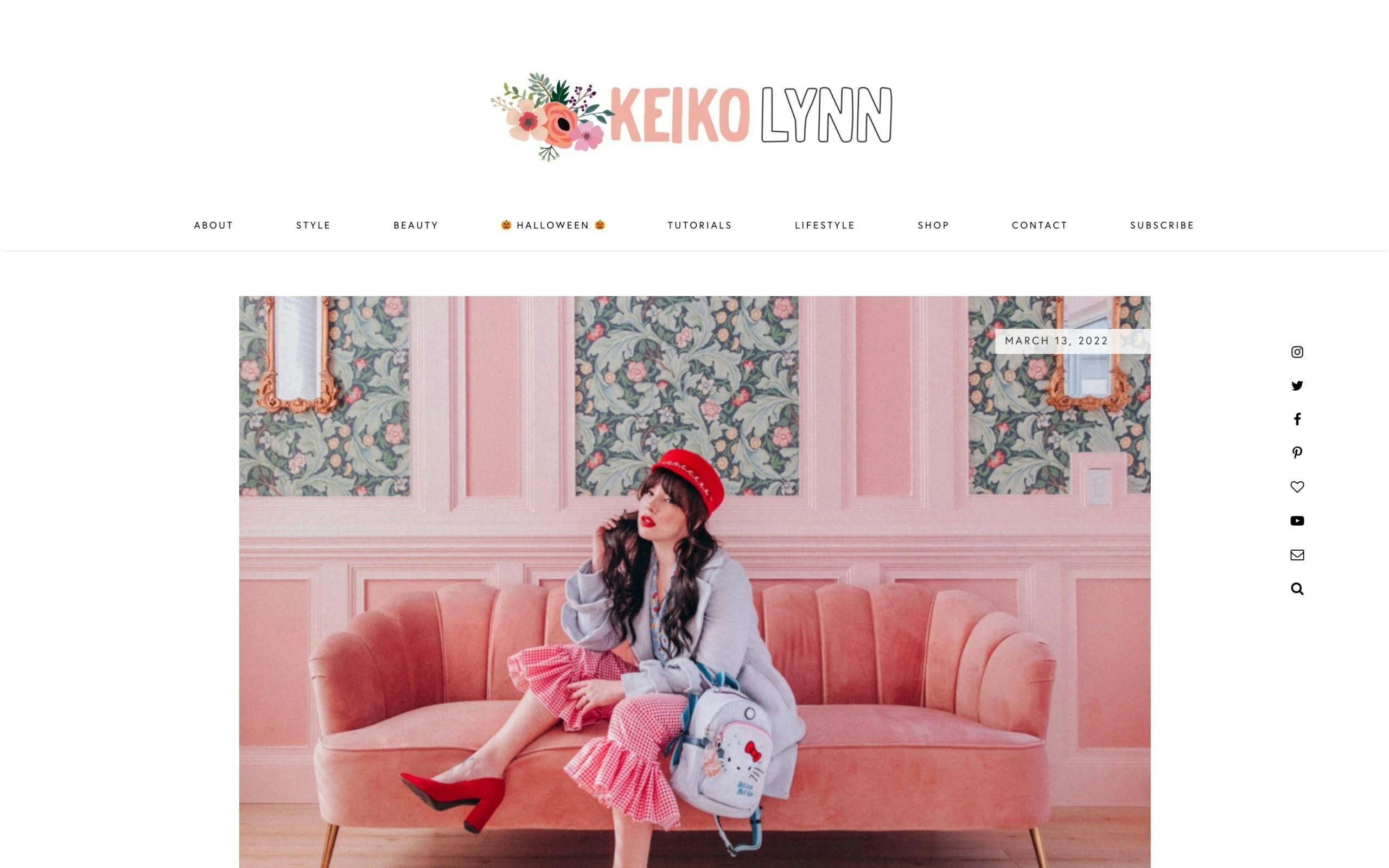 Keiko Lynn thrift fashion blog