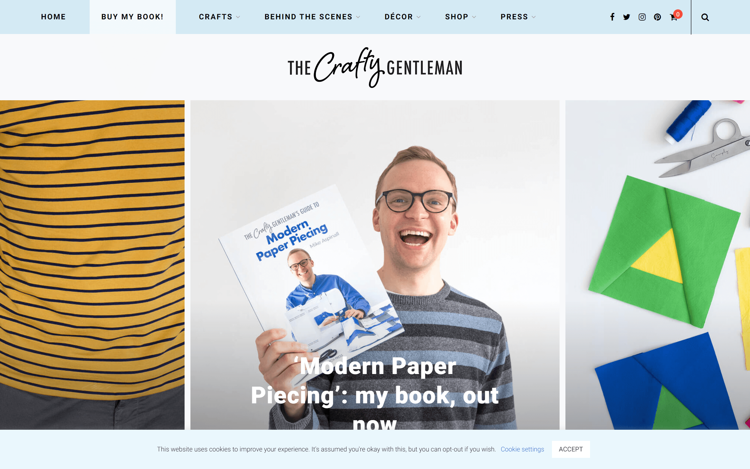 The Crafty Gentleman sewing blog