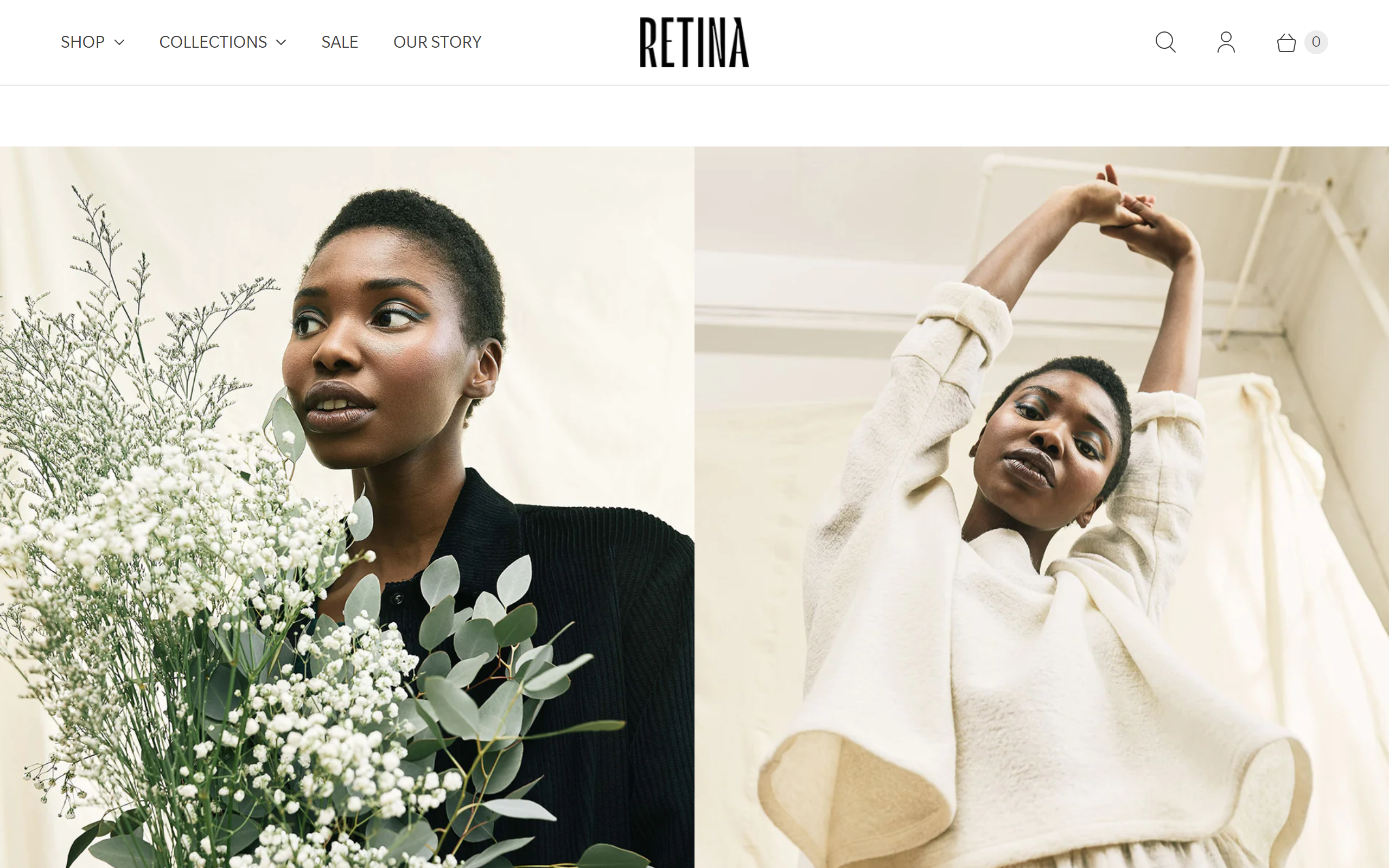 Retina Shopify Fashion Theme 
