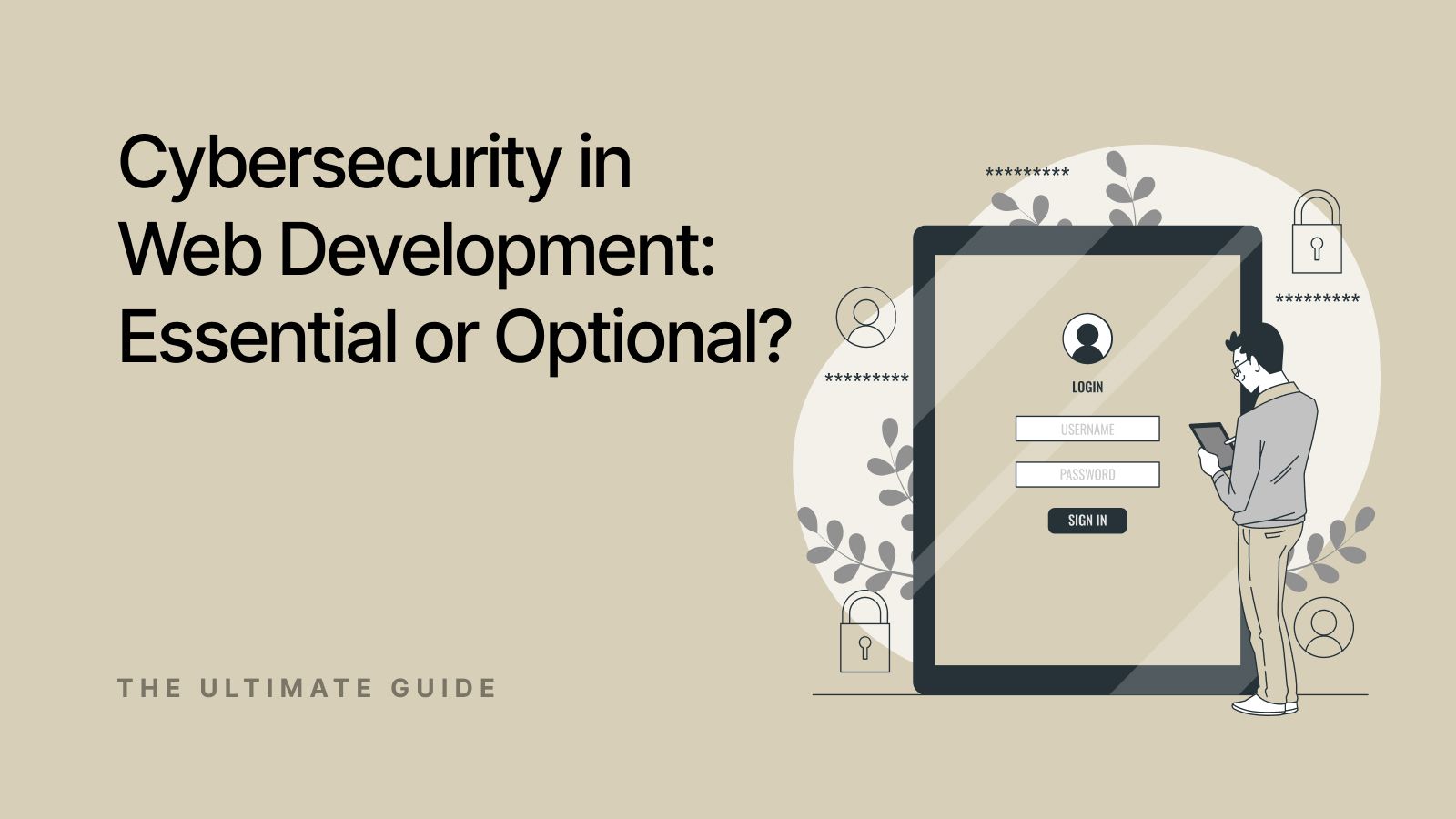 cybersecurity in web development