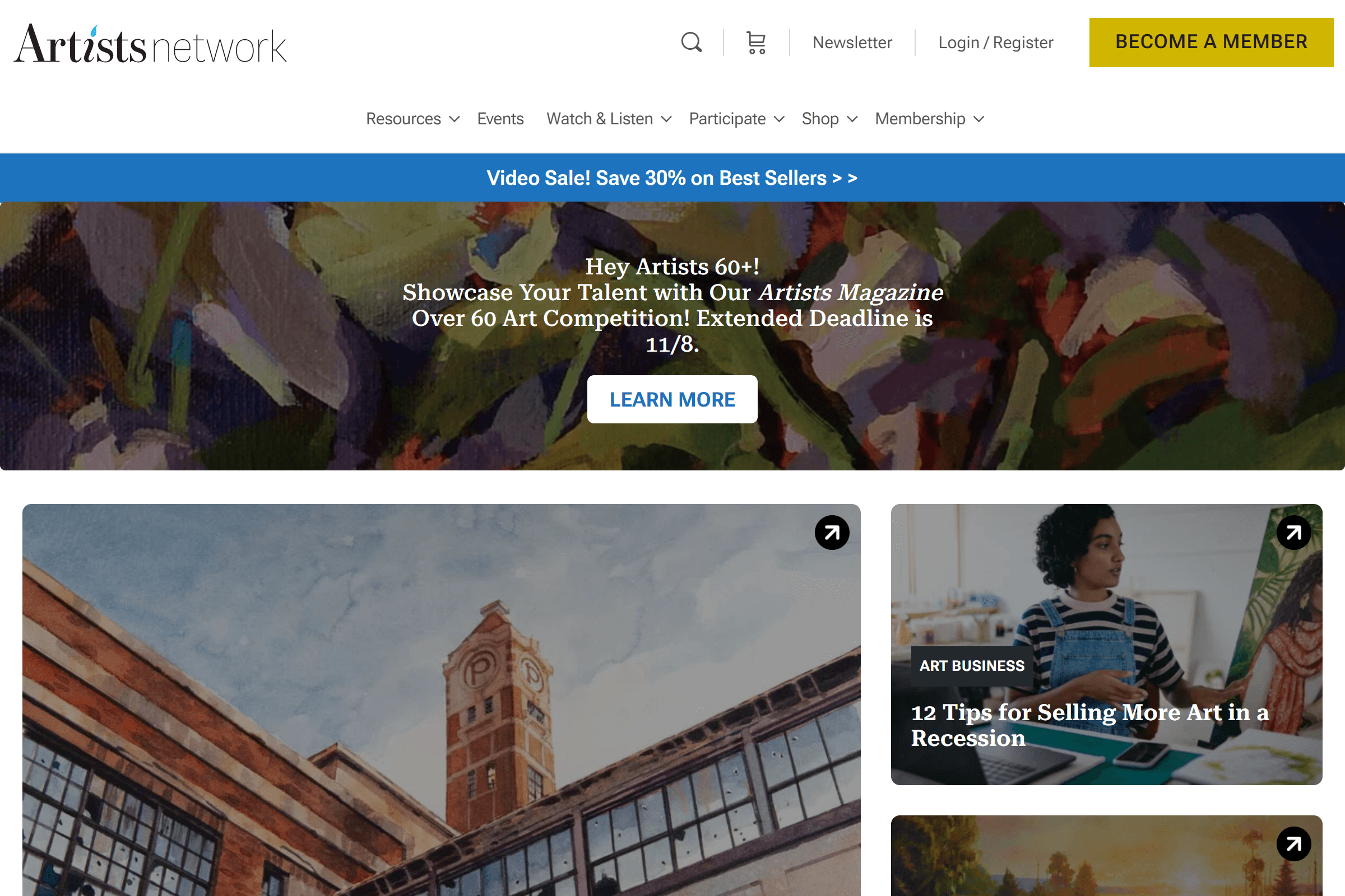 Artists Network art blog