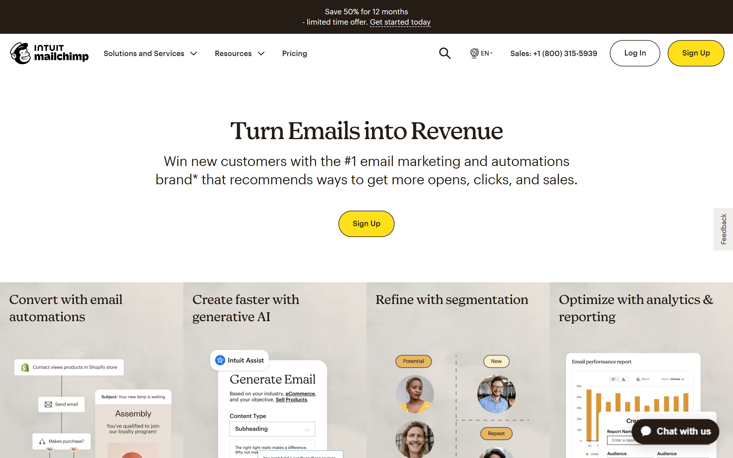 MailChimp blogging app