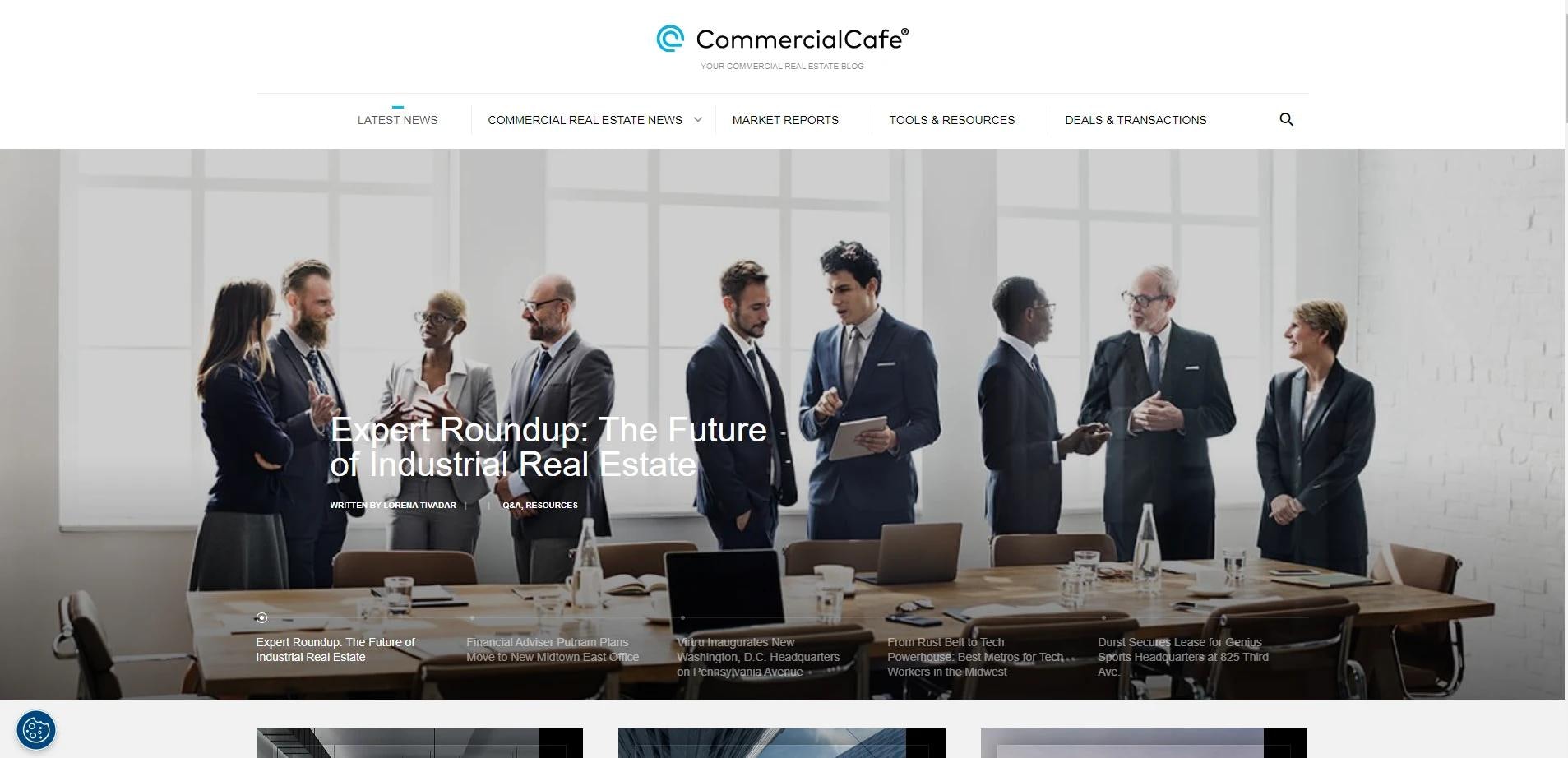 CommercialCafe real estate blog