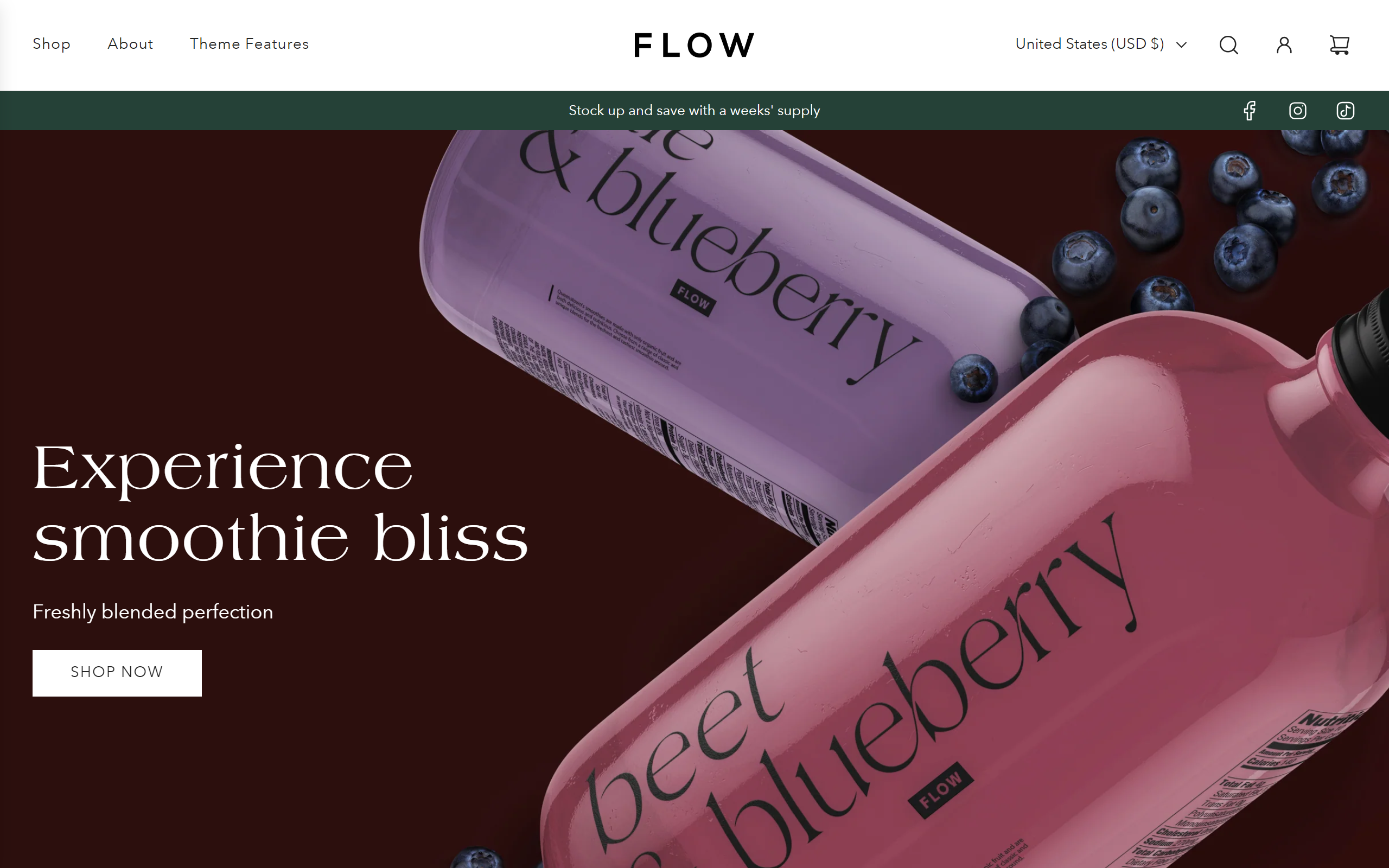 Flow Shopify theme