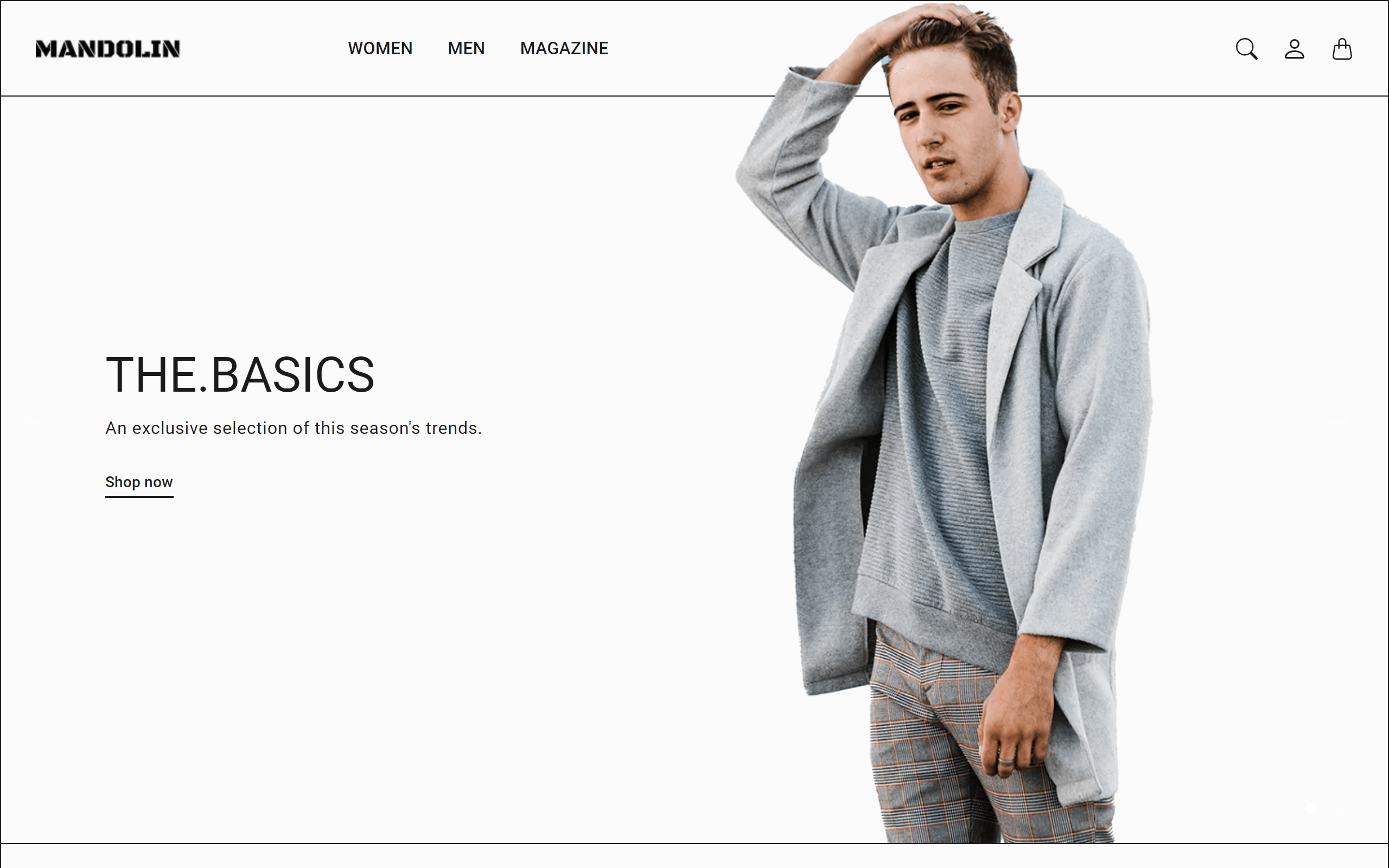 Mandolin Shopify theme
