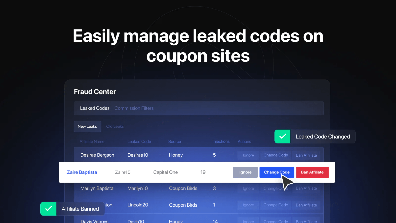 Snowball: Affiliate Marketing Shopify App