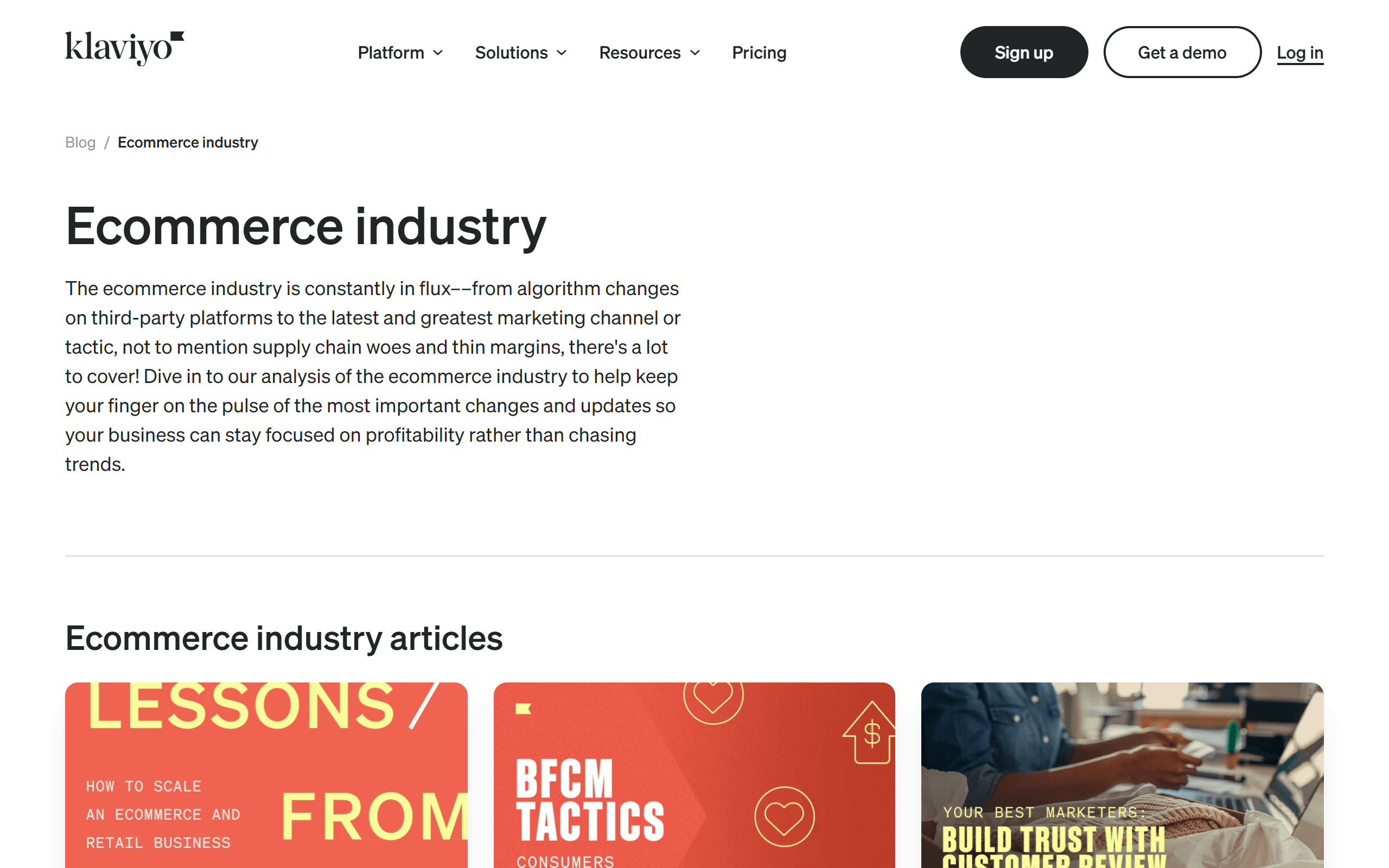 Klaviyo eCommerce Blog