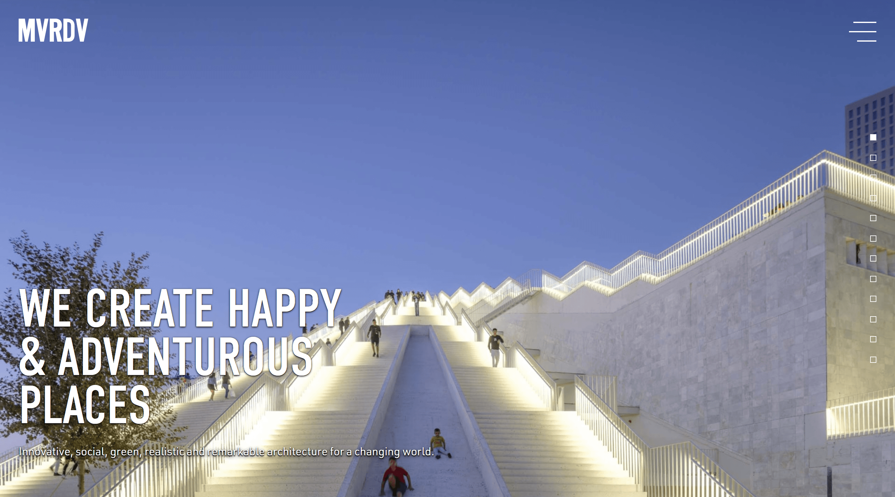 MVRDV Architecture Website