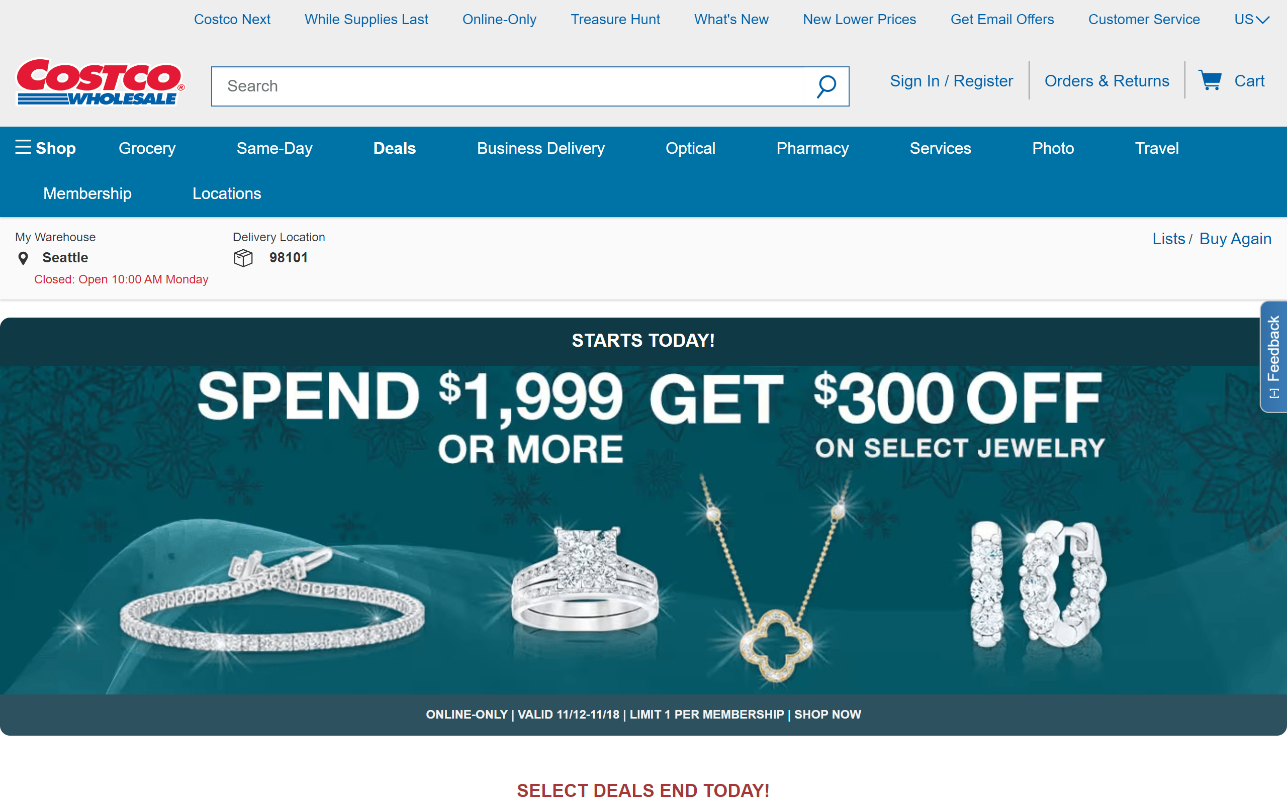 Costco Wholesale Wholesale Website