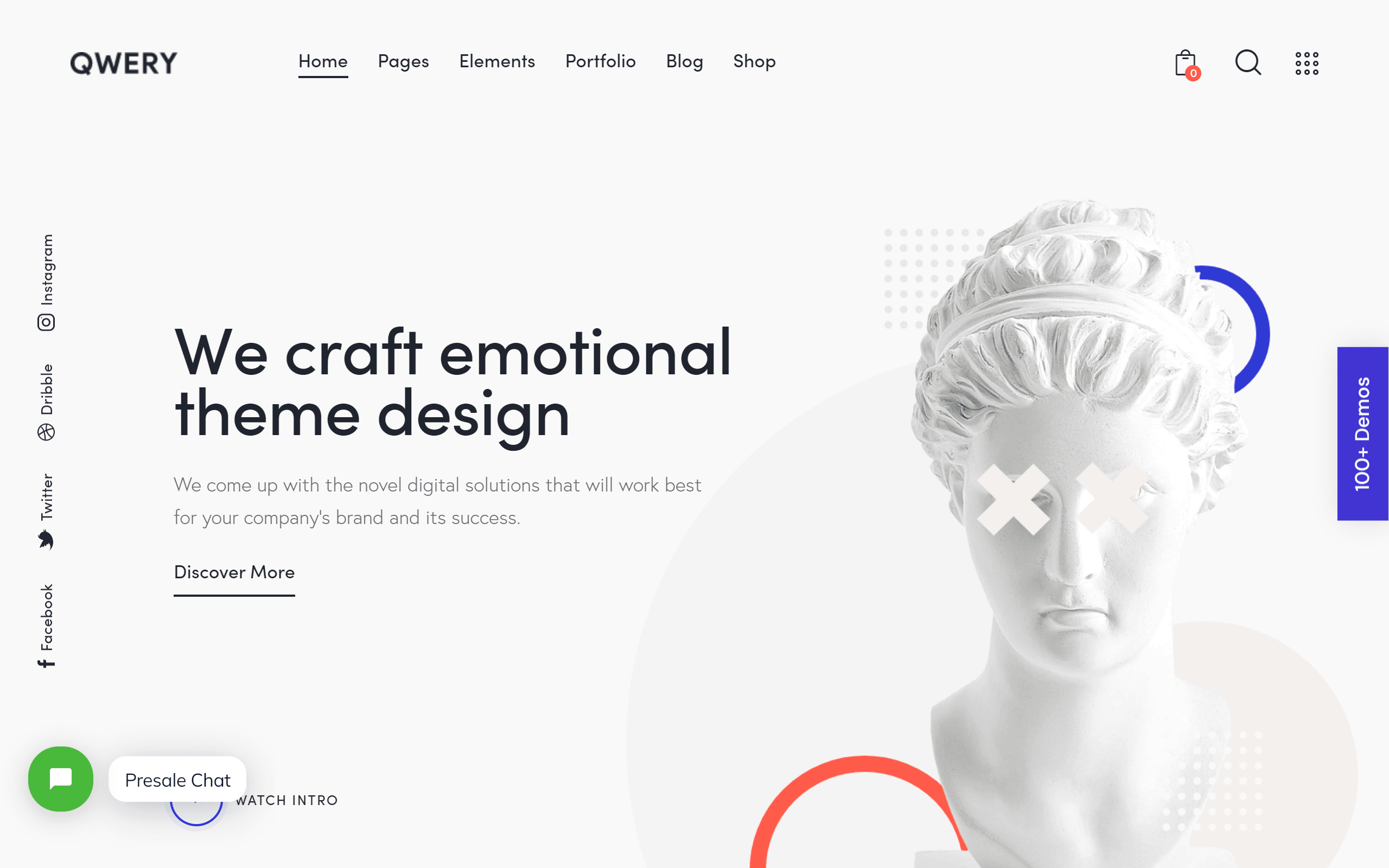 Qwery WordPress theme