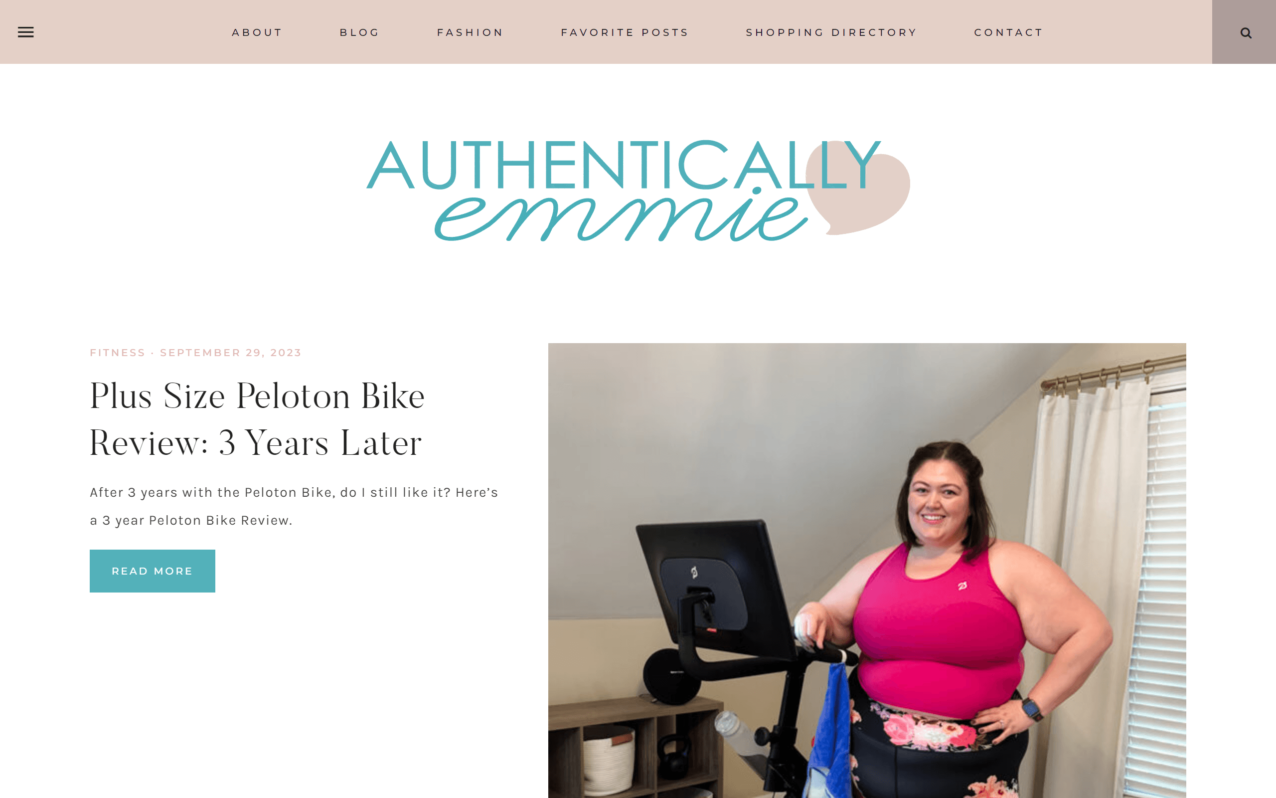 Authentically Emmie weight loss blog