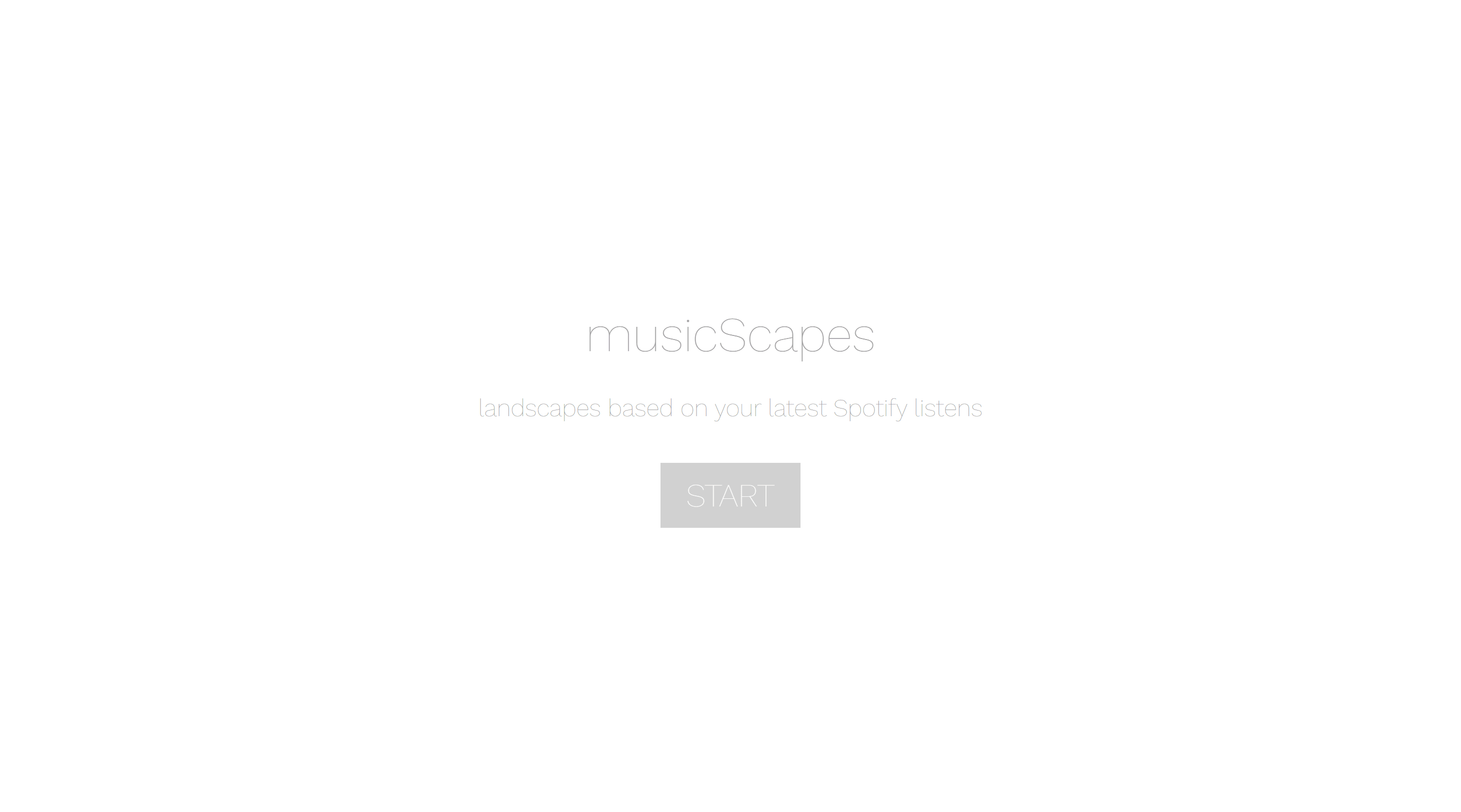 MusicScape Spotify Stats Website
