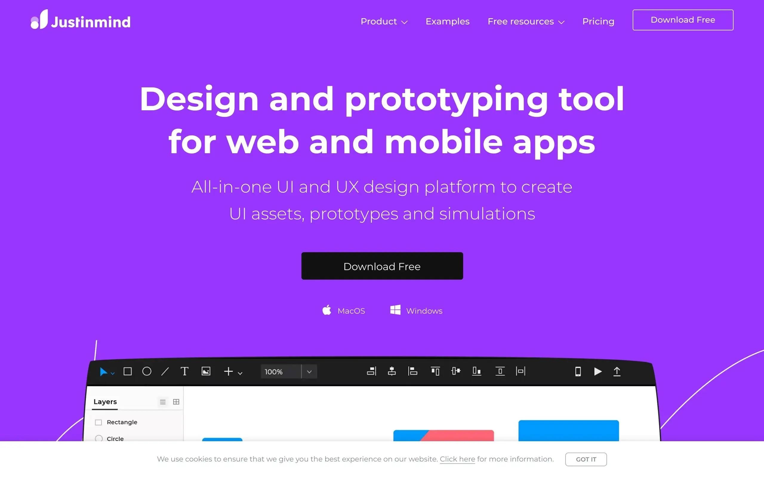 Justinmind ui tool