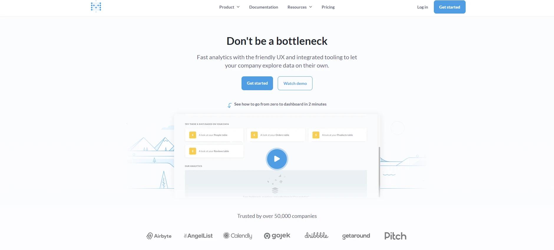 Metabase data analytics tool