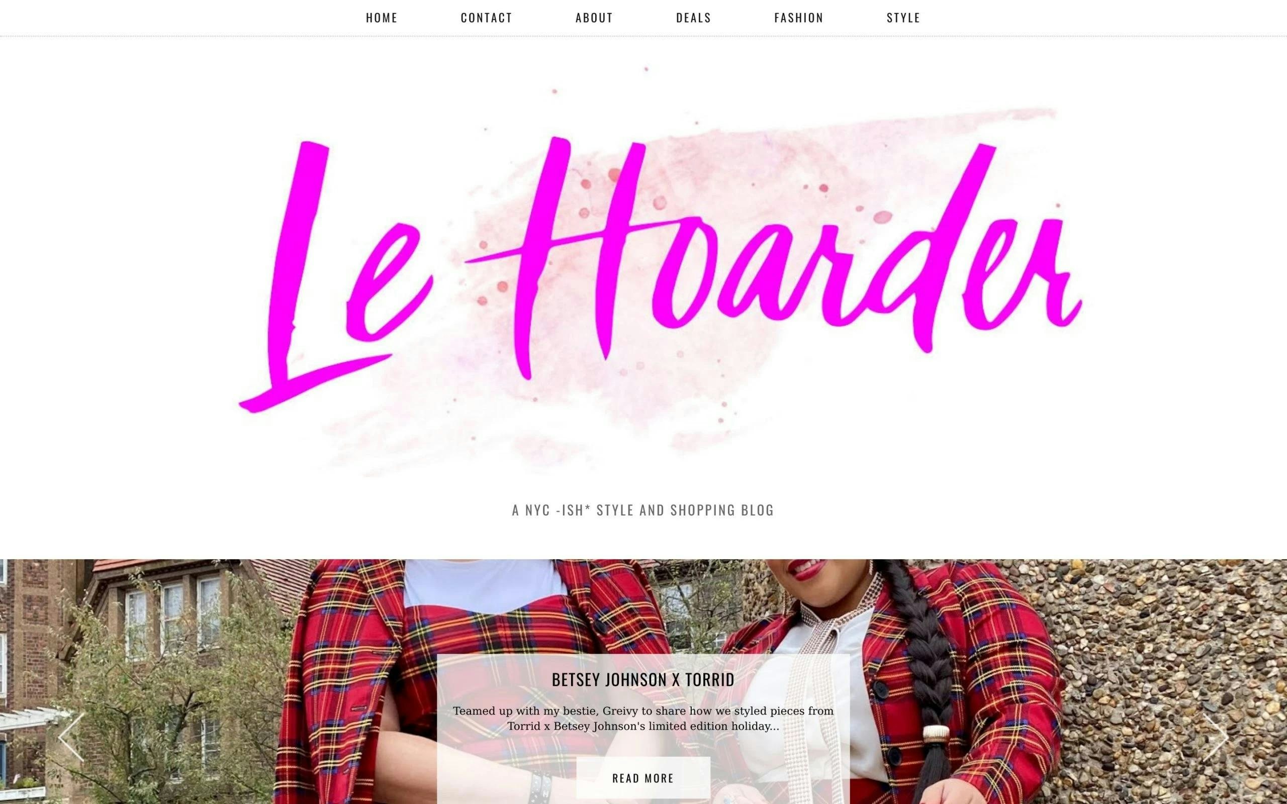 Le Hoarder thrift fashion blog