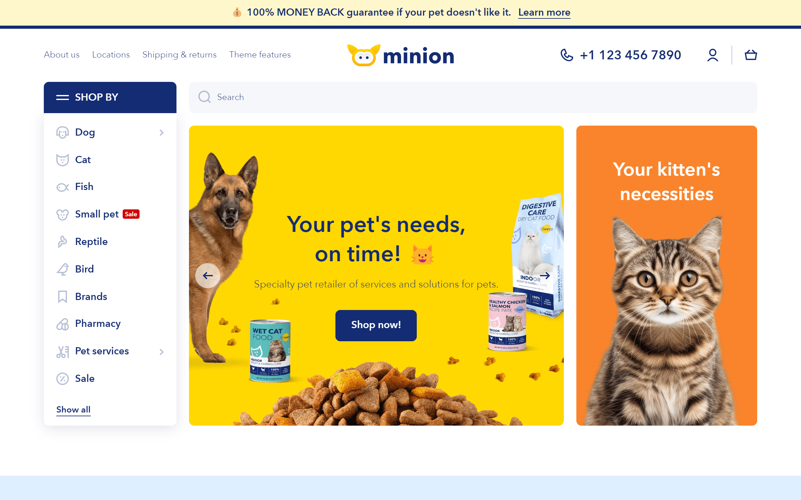 Minion Shopify Theme