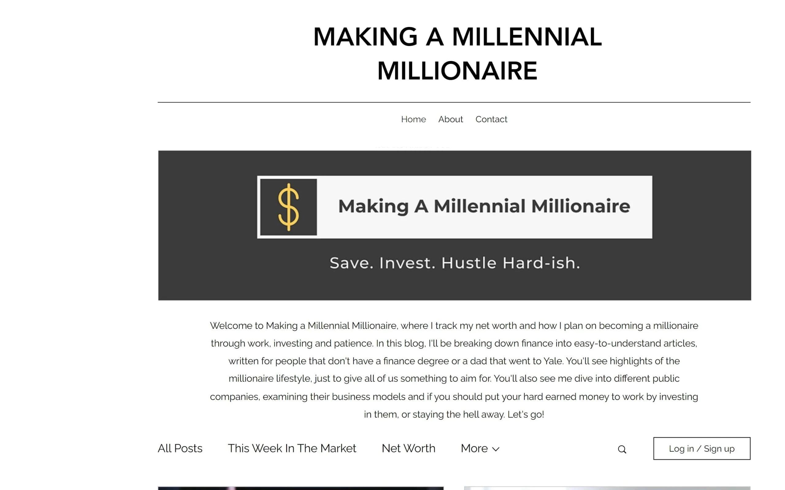 Making a Millenial Millionaire