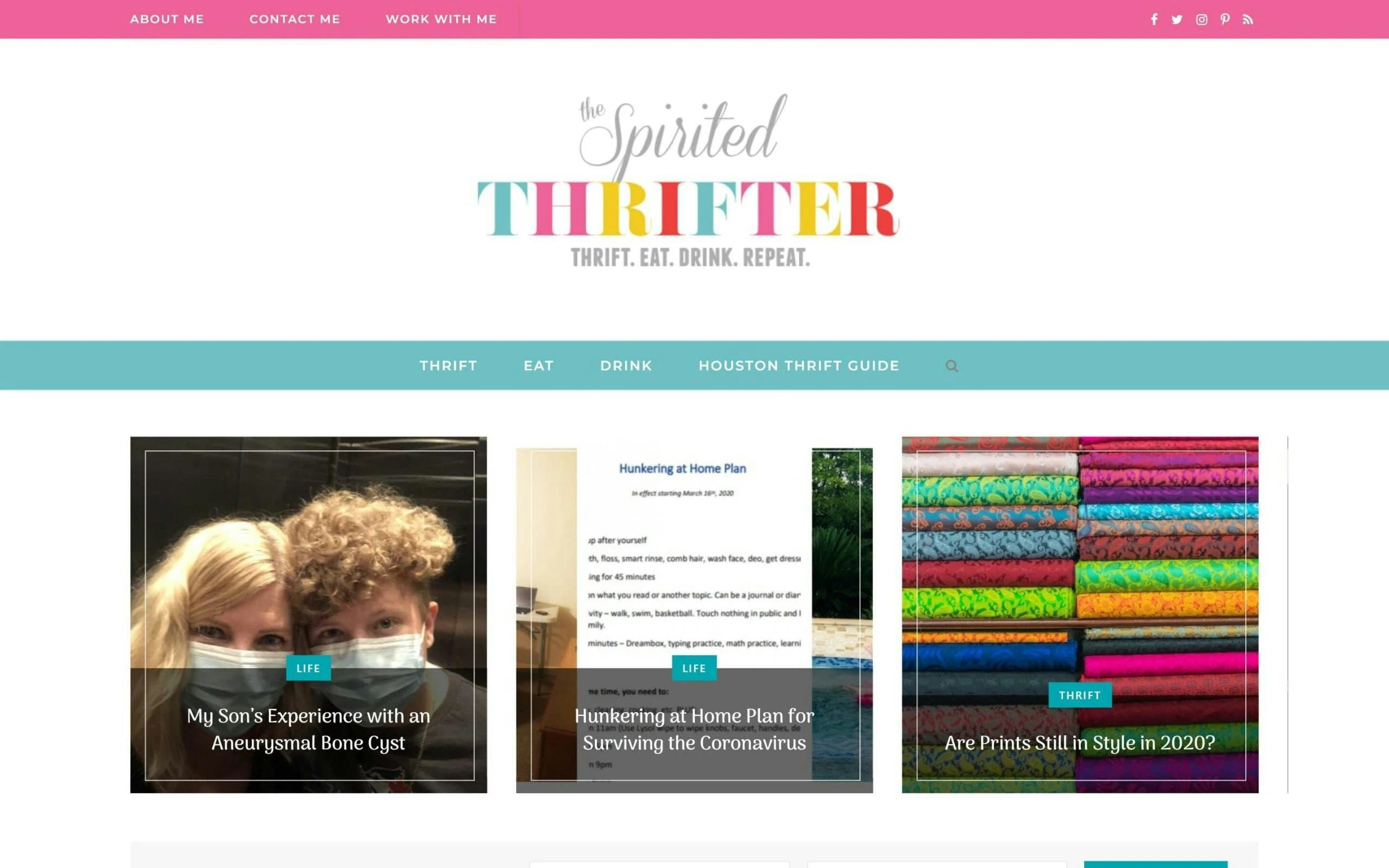 The Spirited Thrifter thrift fashion blog