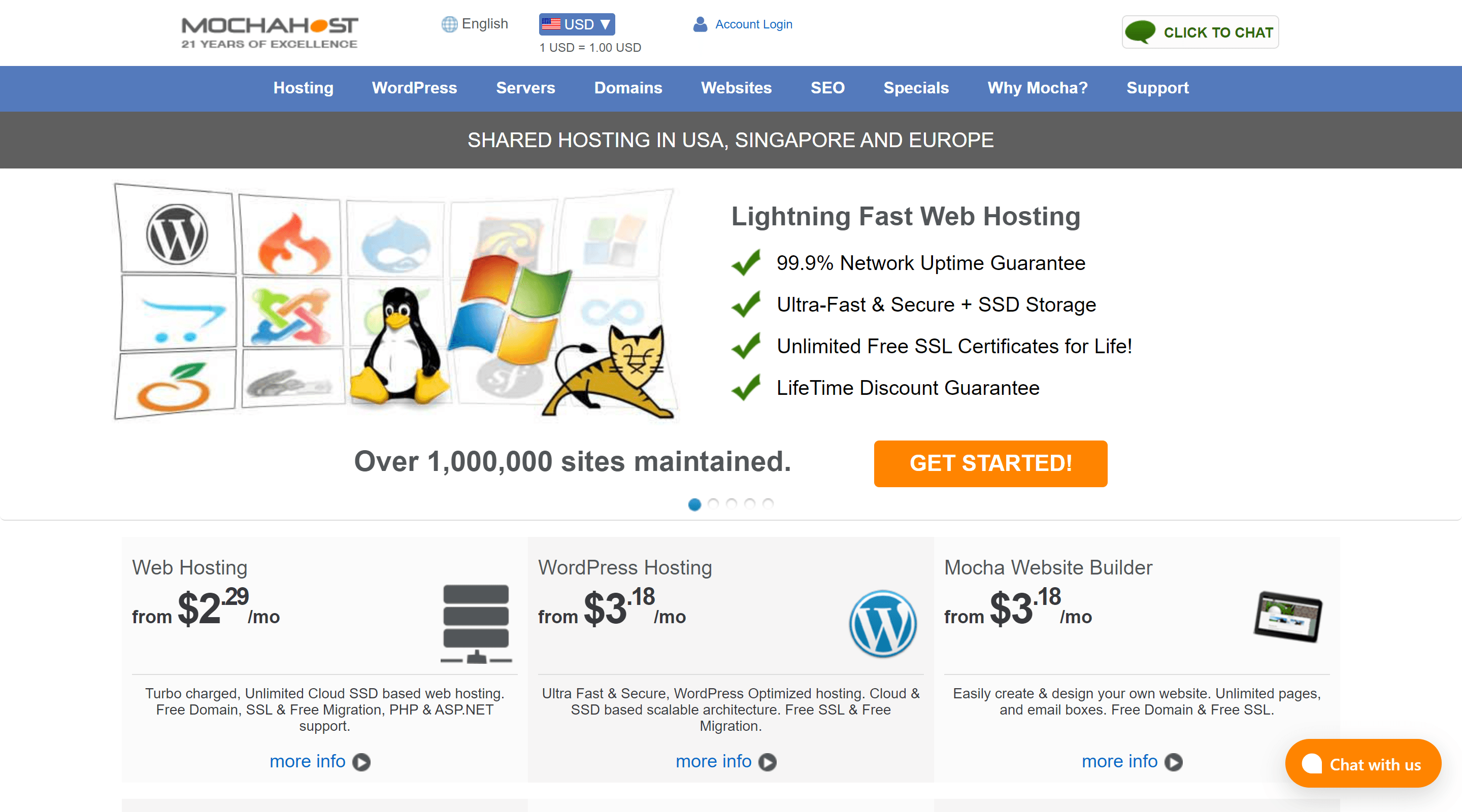MochaHost WordPress Hosting Provider