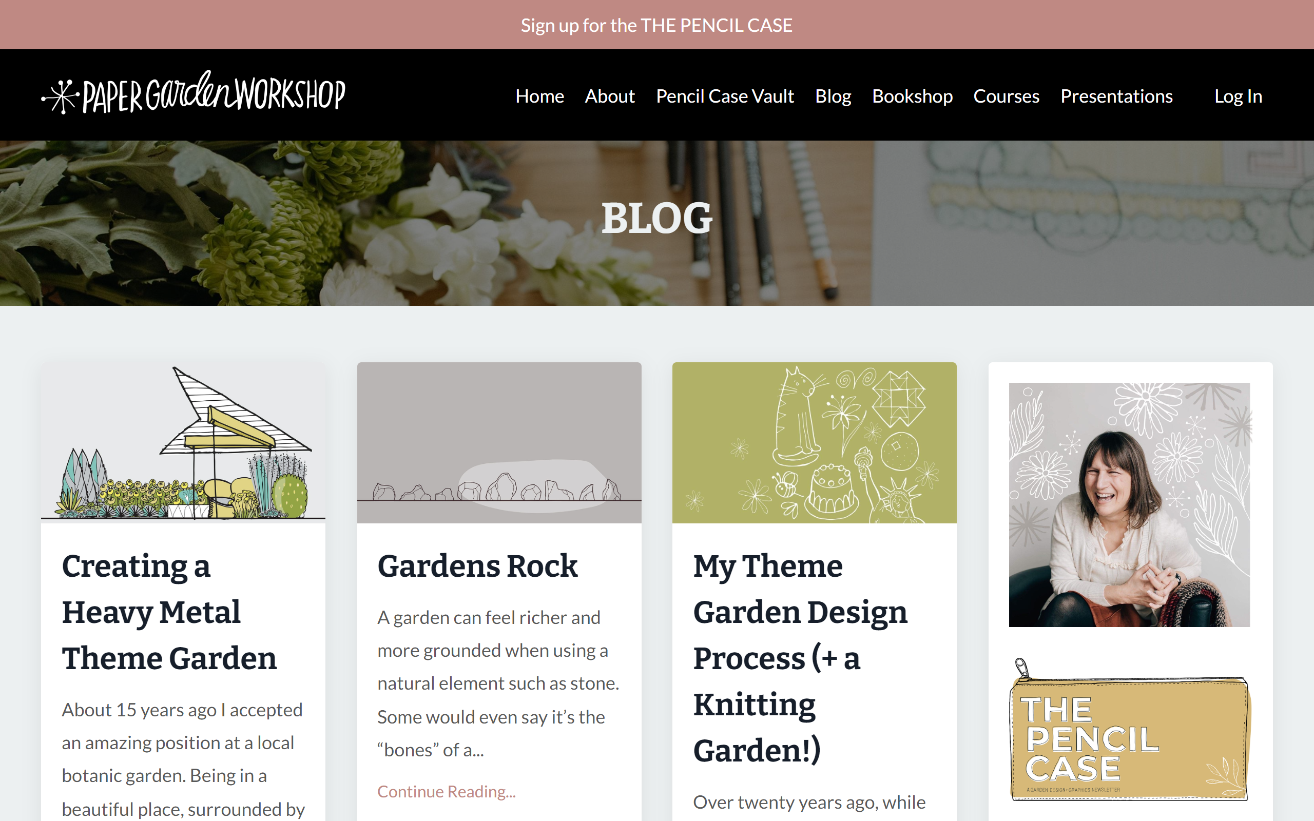 Paper Garden Workshop gardening blog