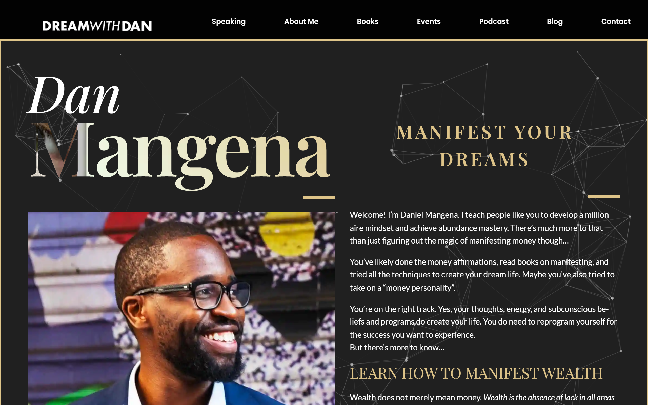 Daniel Mangena Coaching Website
