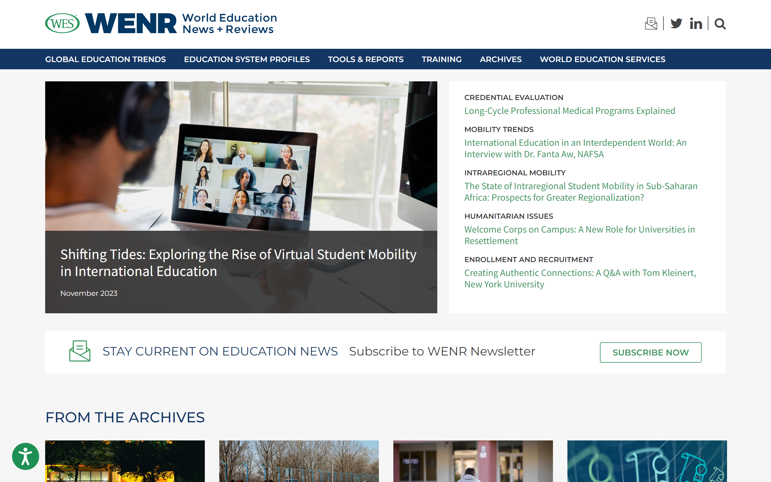 World Education News + Reviews teacher blog