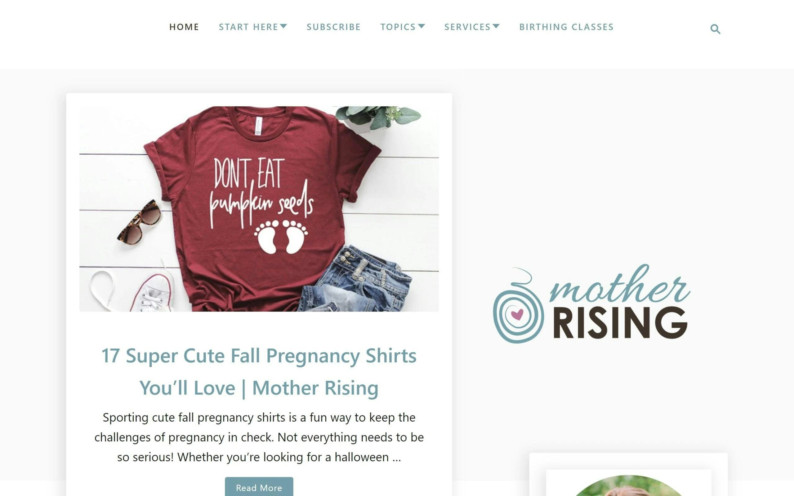 Mother Rising mom blogs