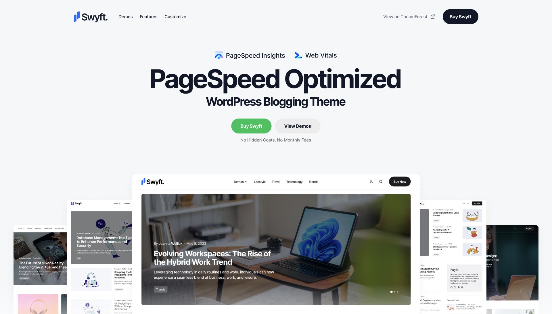 Swyft WordPress Theme