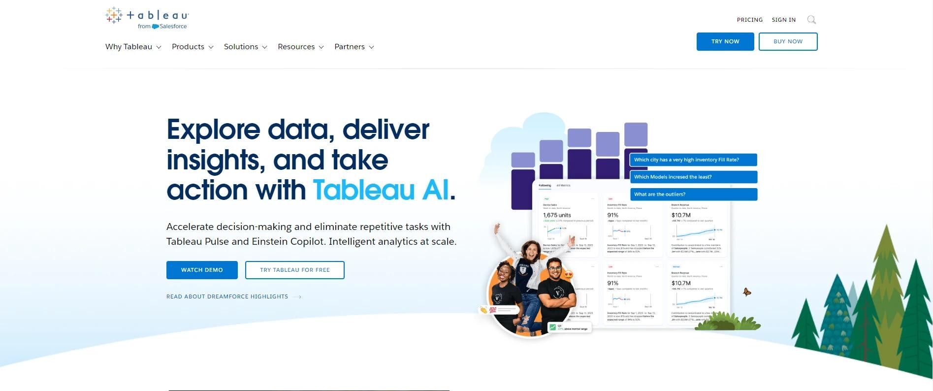 Tableau data analytics tool