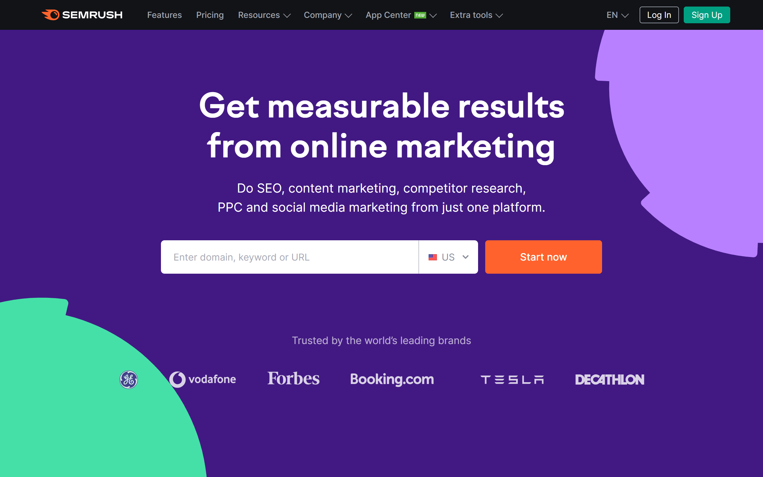 Semrush Competitor Analysis Tool