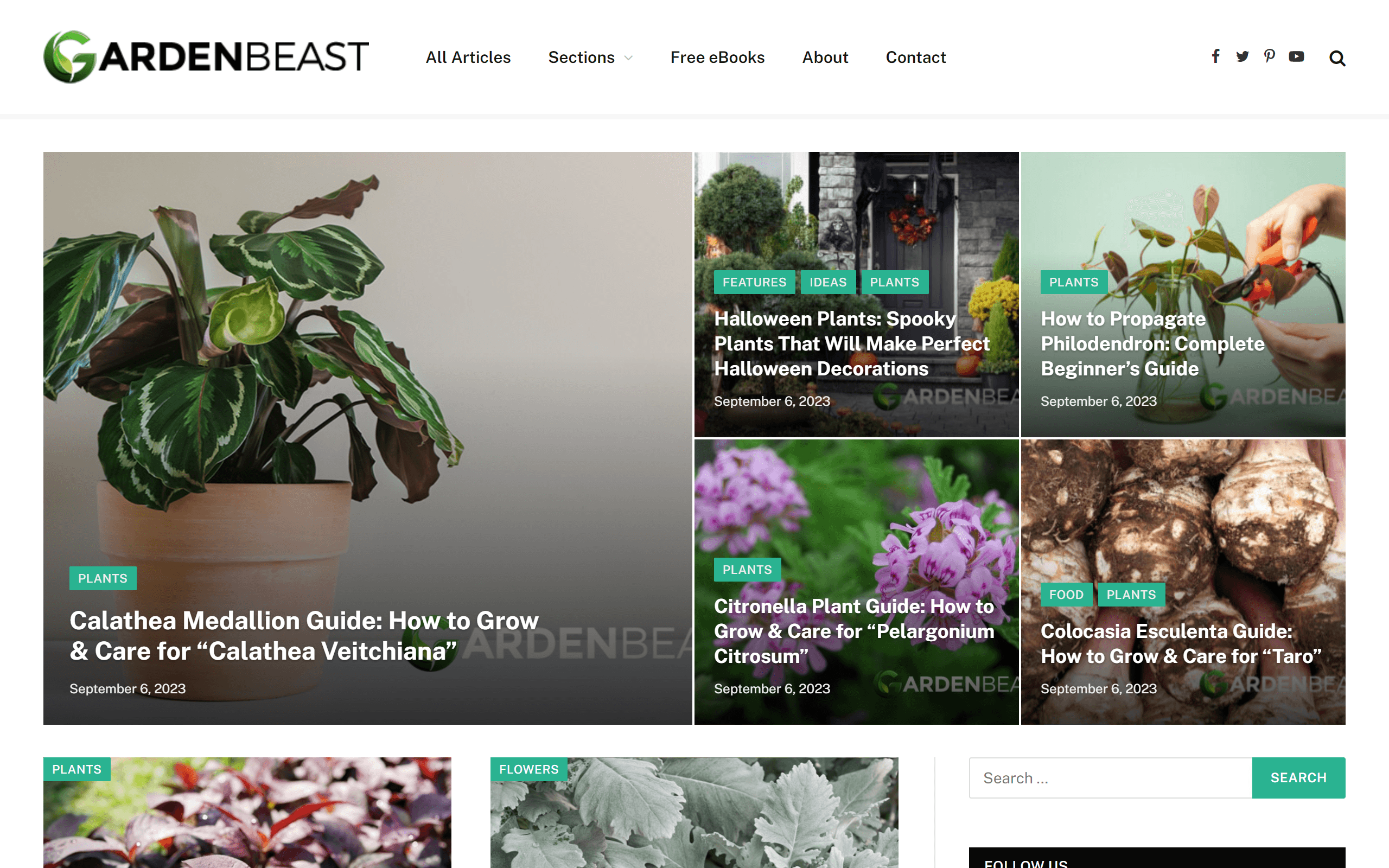 Garden Beast gardening blog