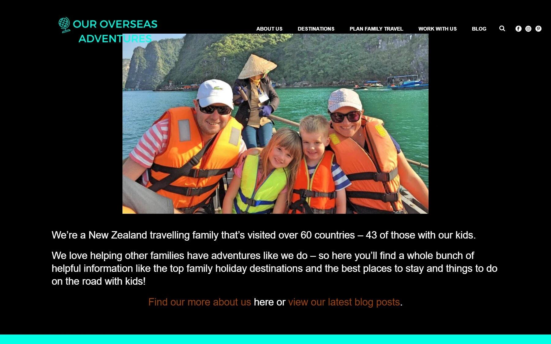 Our Overseas Adventure travel blog