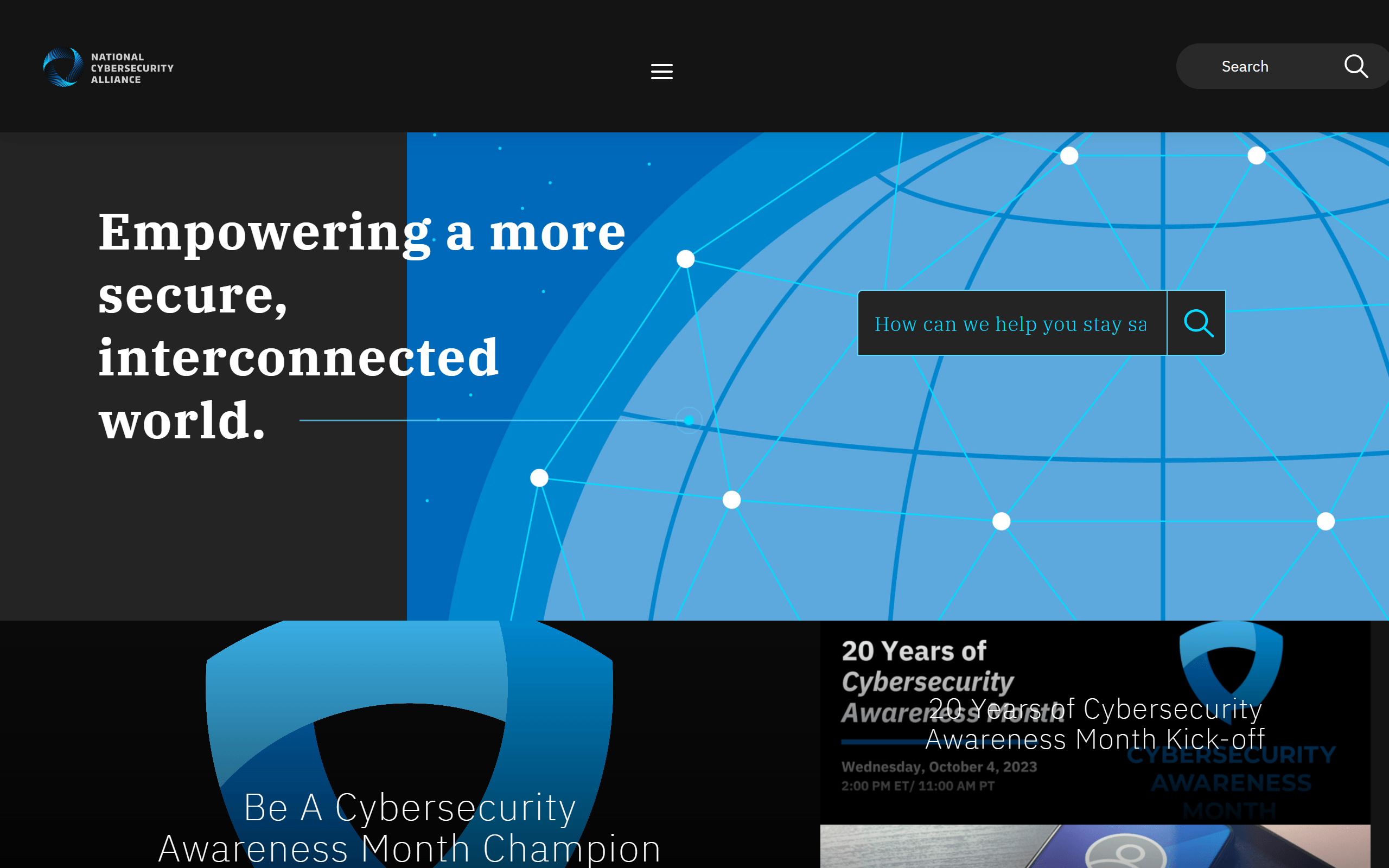 Stay Safe Online cybersecurity blog