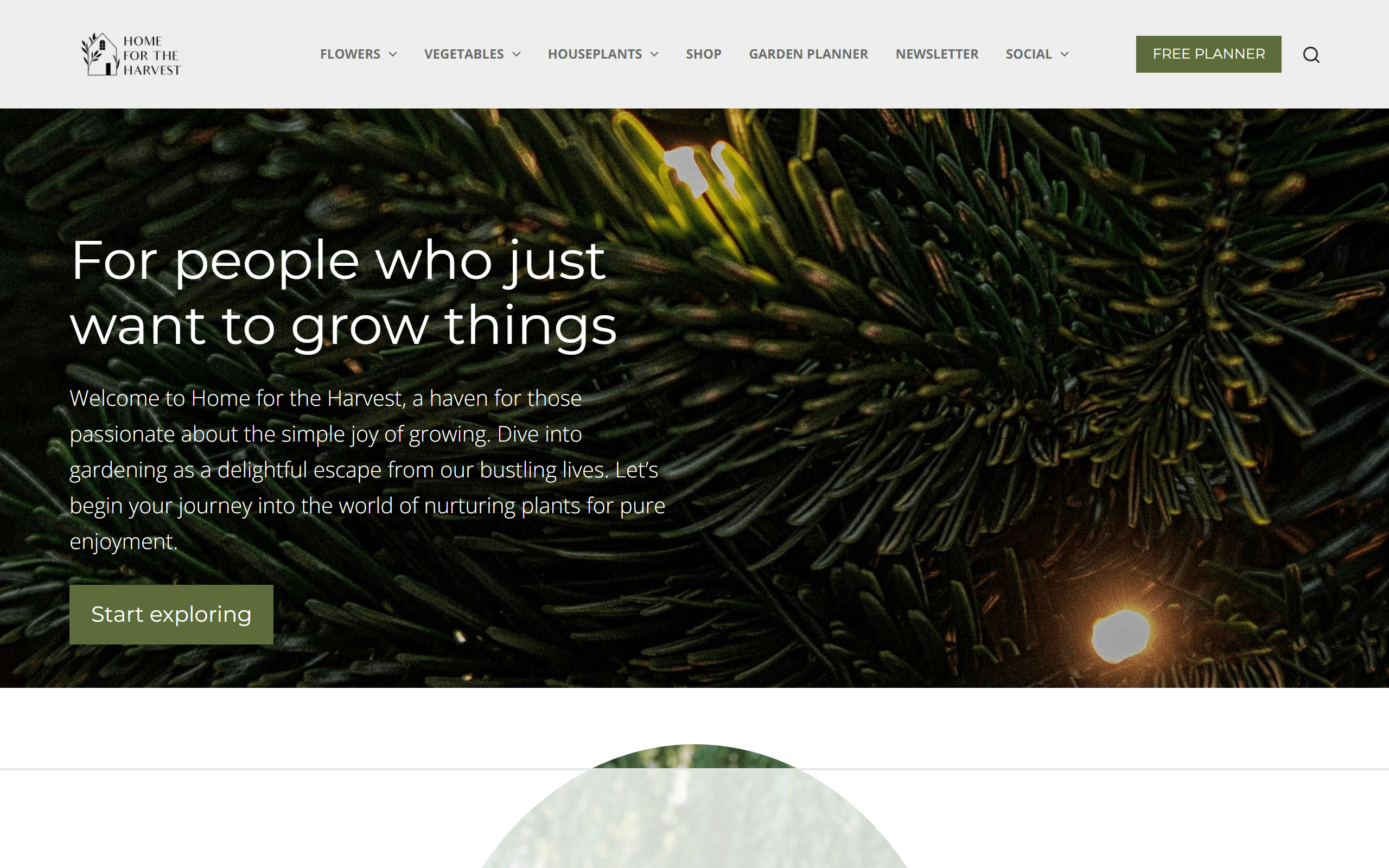 home for the harvest gardening blog