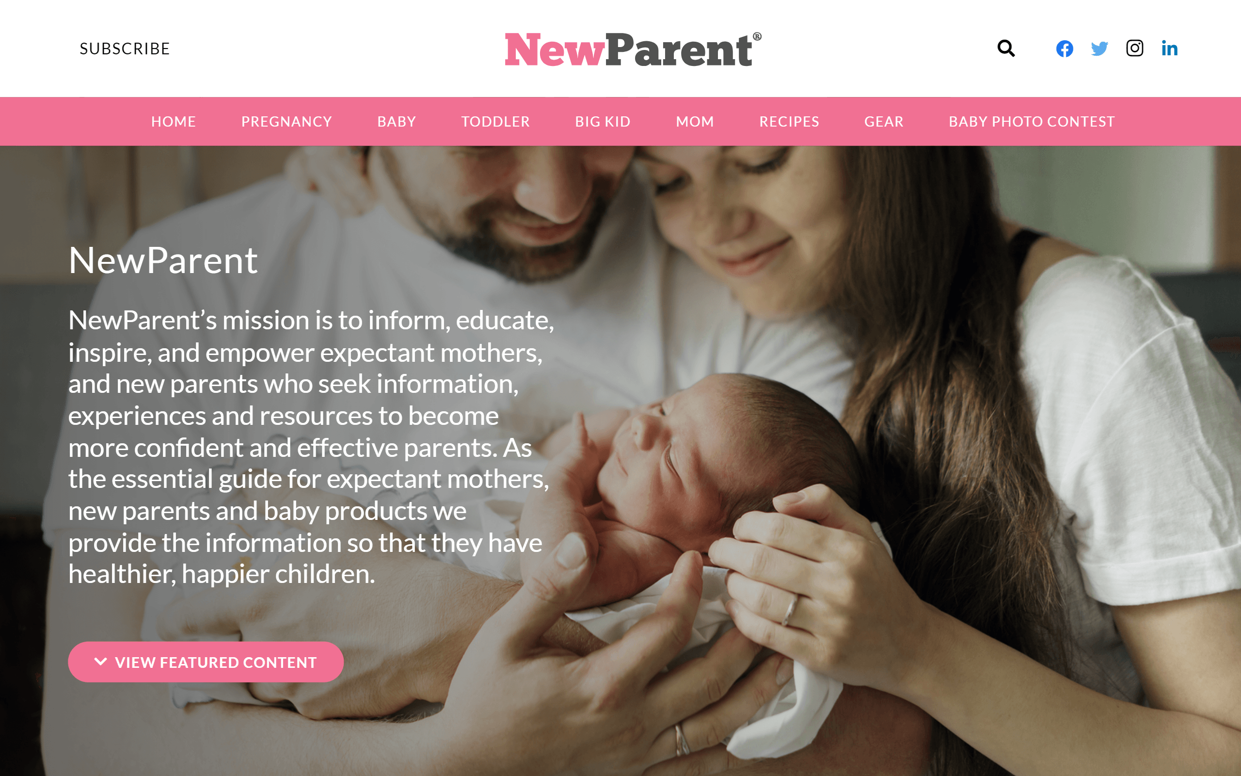 new parent blog