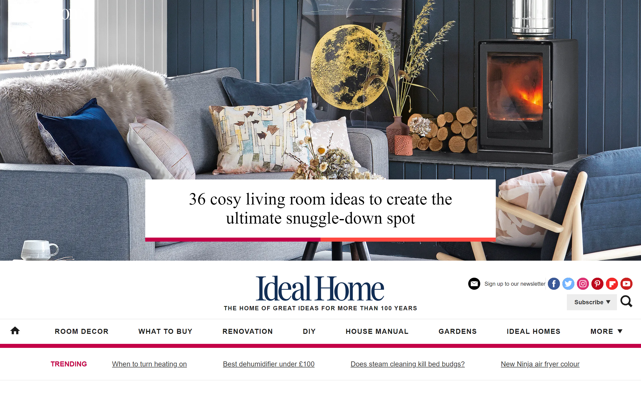 Ideal Home interior design blog
