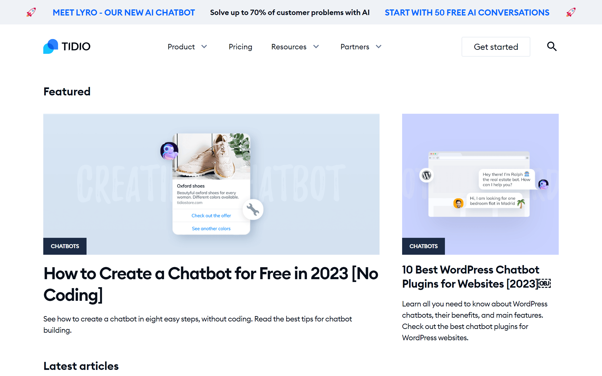 Tidio eCommerce blog