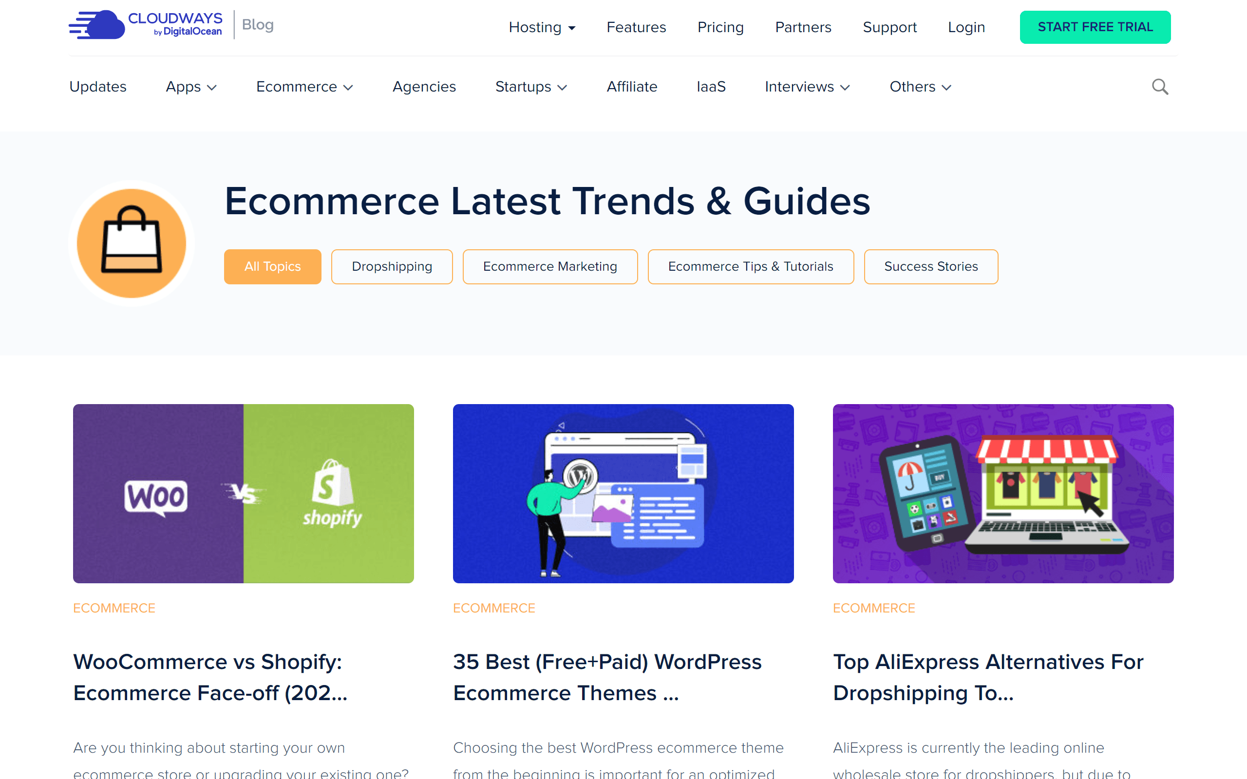 CloudWays eCommerce blog